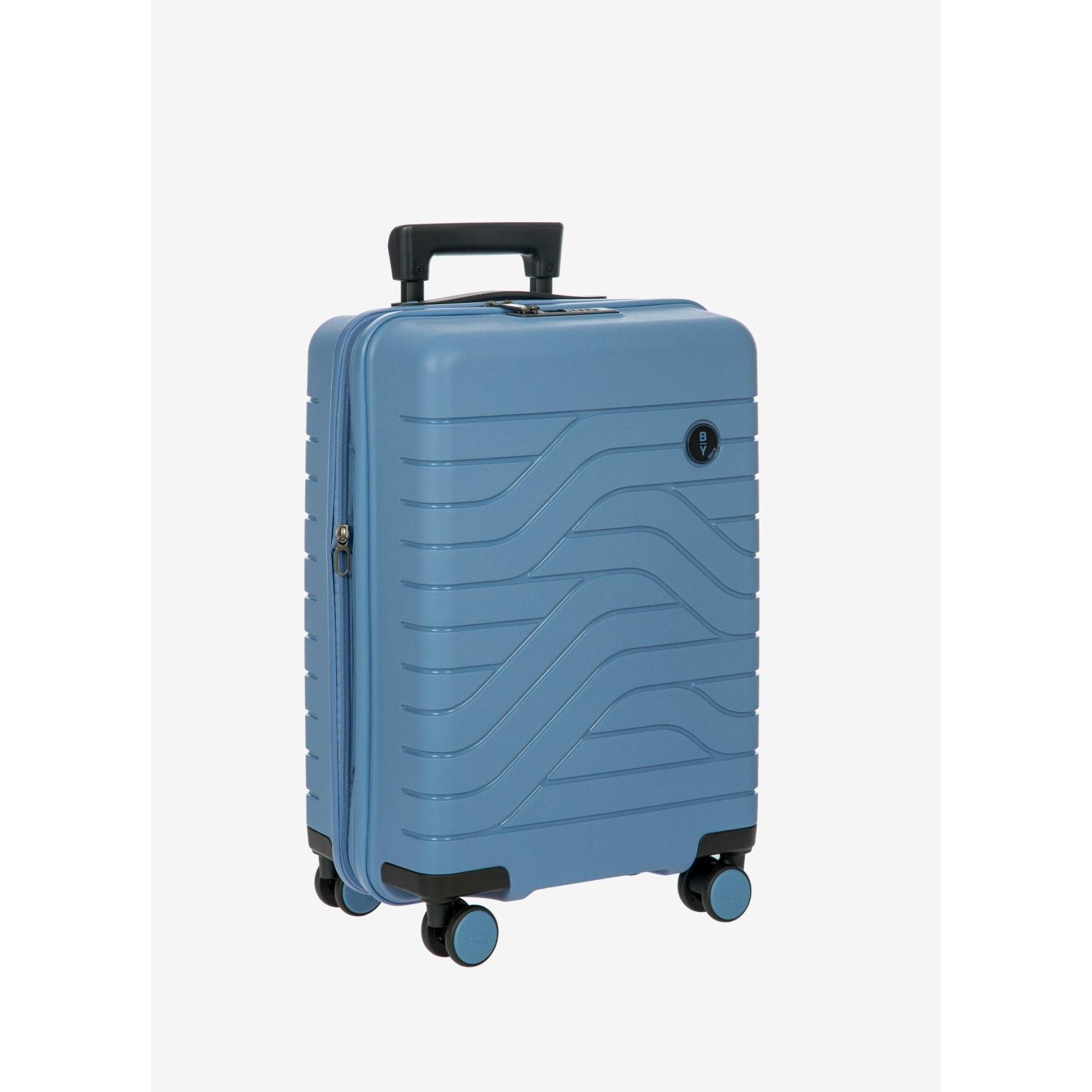 BRIC'S Ulisse 22" Expandable Carry On Luggage Spinner (Grey Blue)