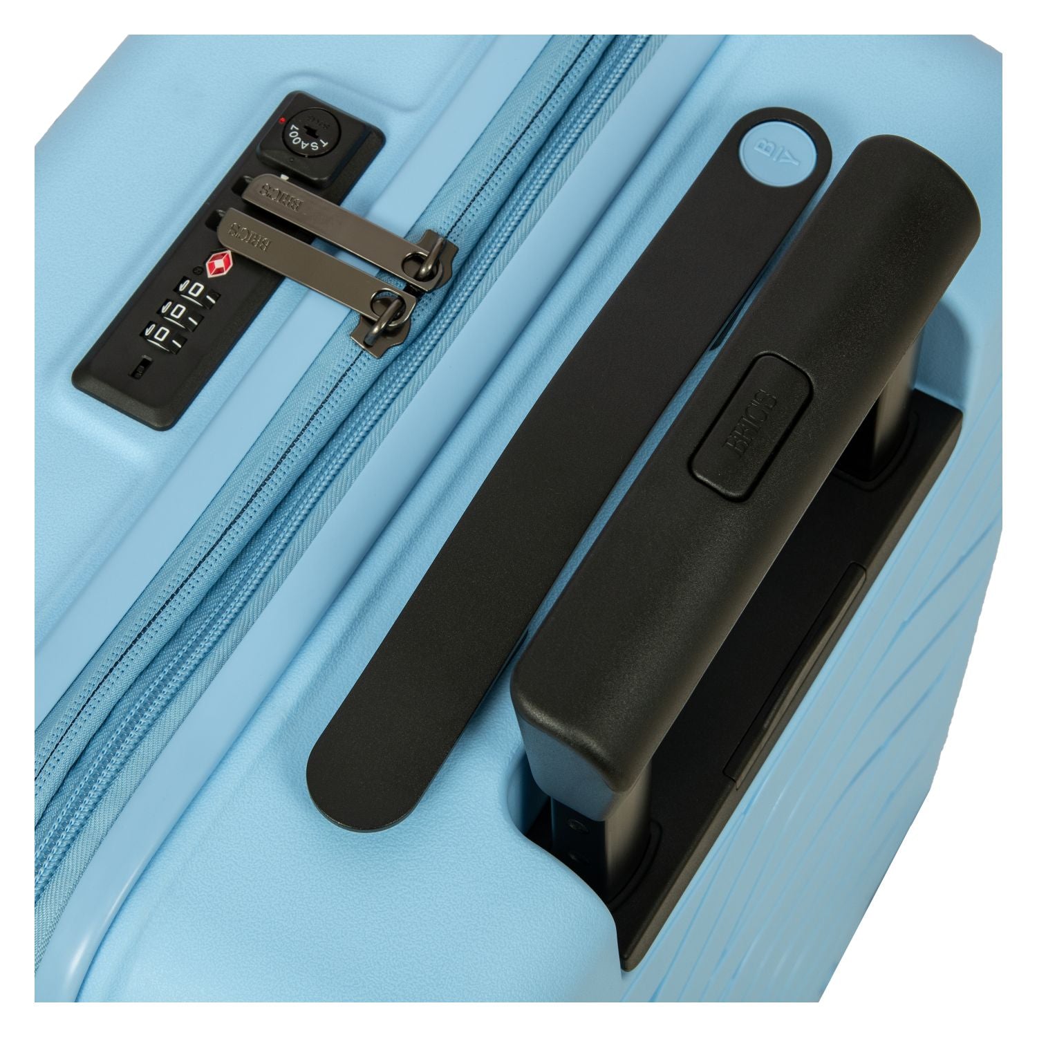 BRIC'S Ulisse 22" Expandable Carry On Luggage Spinner (Sky Blue)