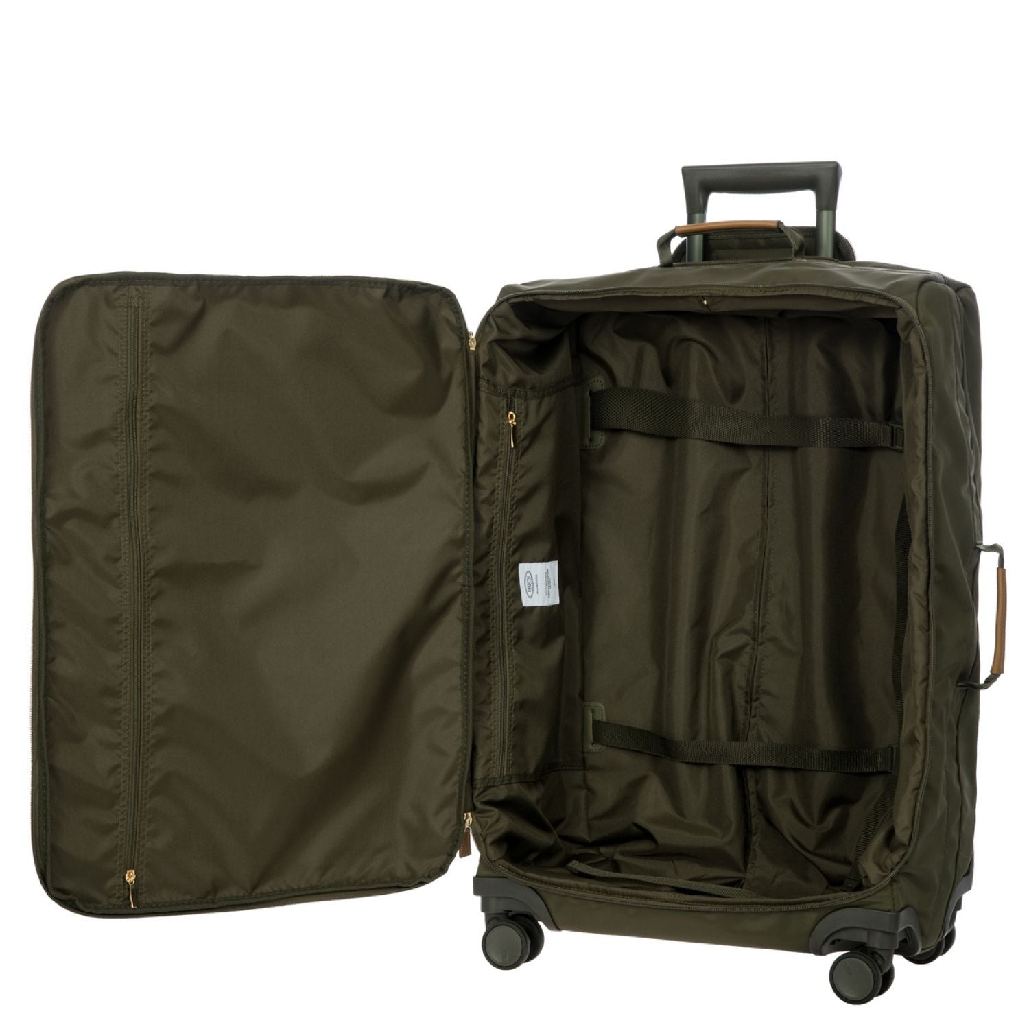 Bric's X-Travel 28" Medium Luggage With Front Access Opening Spinner (Olive)