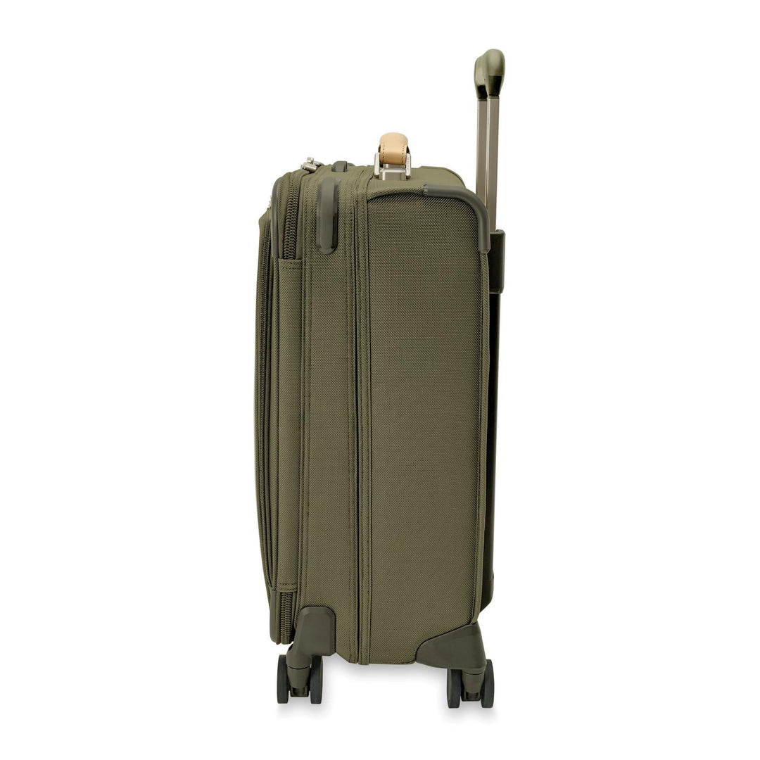Briggs & Riley Baseline Global Carry-On Spinner (Olive)