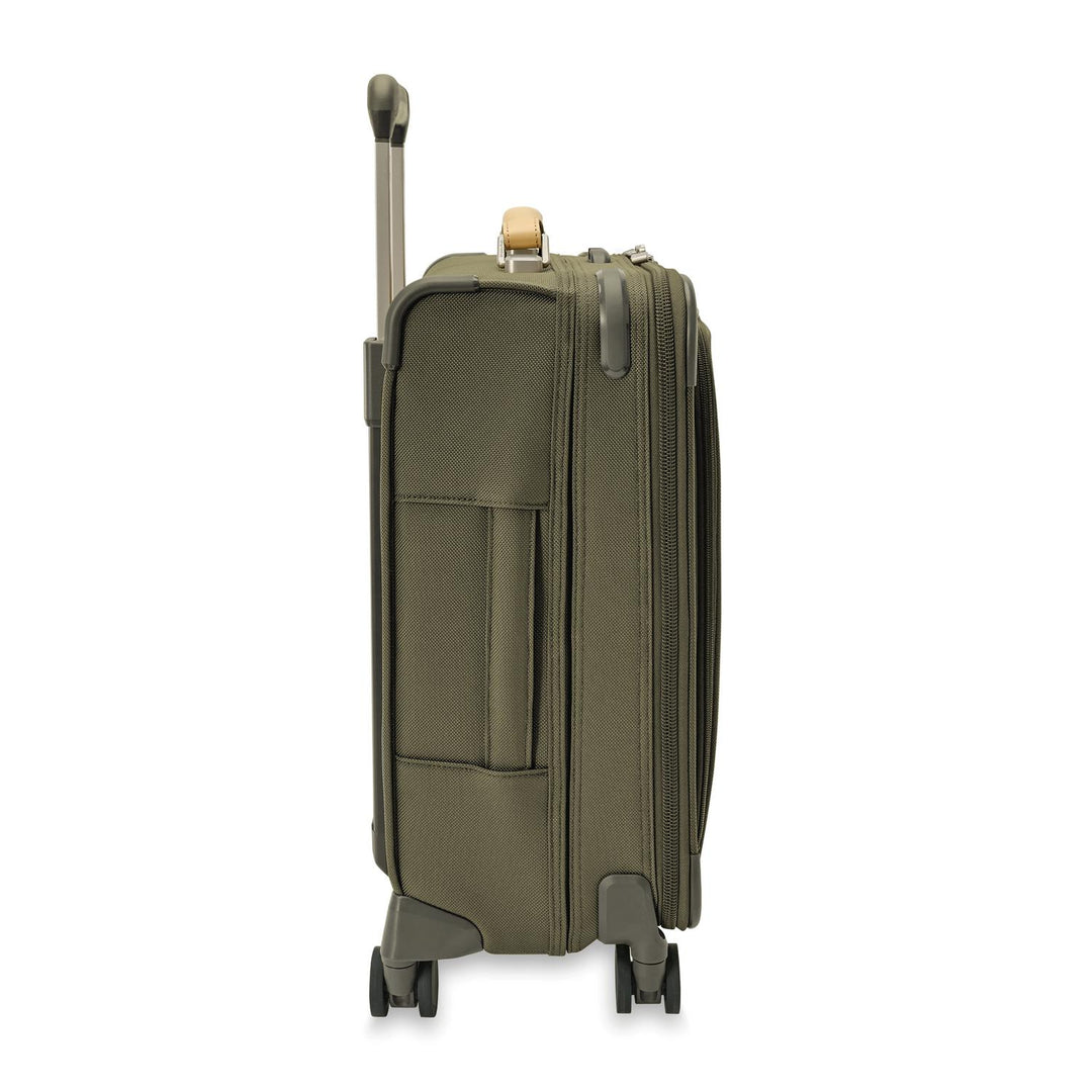Briggs & Riley Baseline Global Carry-On Spinner (Olive)