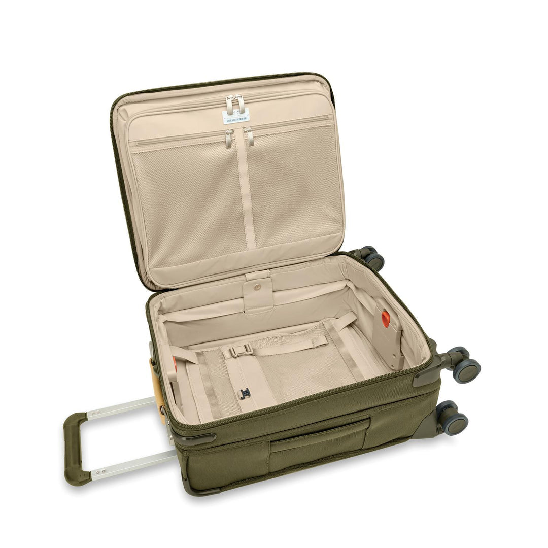 Briggs & Riley Baseline Global Carry-On Spinner (Olive)