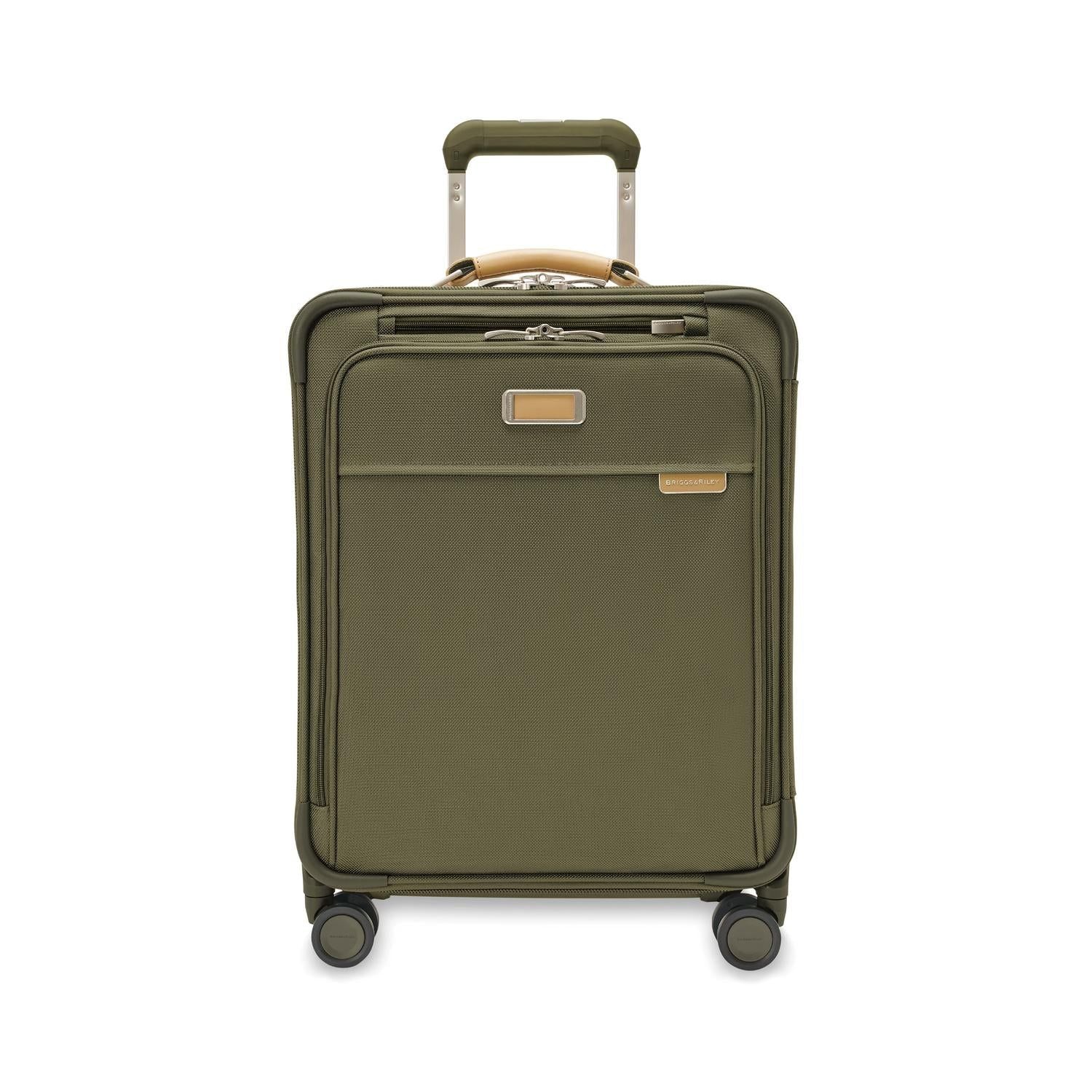 Briggs & Riley Baseline Global Carry-On Spinner (Olive)