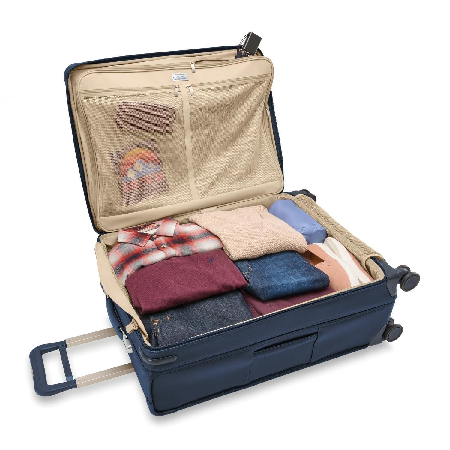 Briggs & Riley Baseline Large Expandable Spinner (Navy)