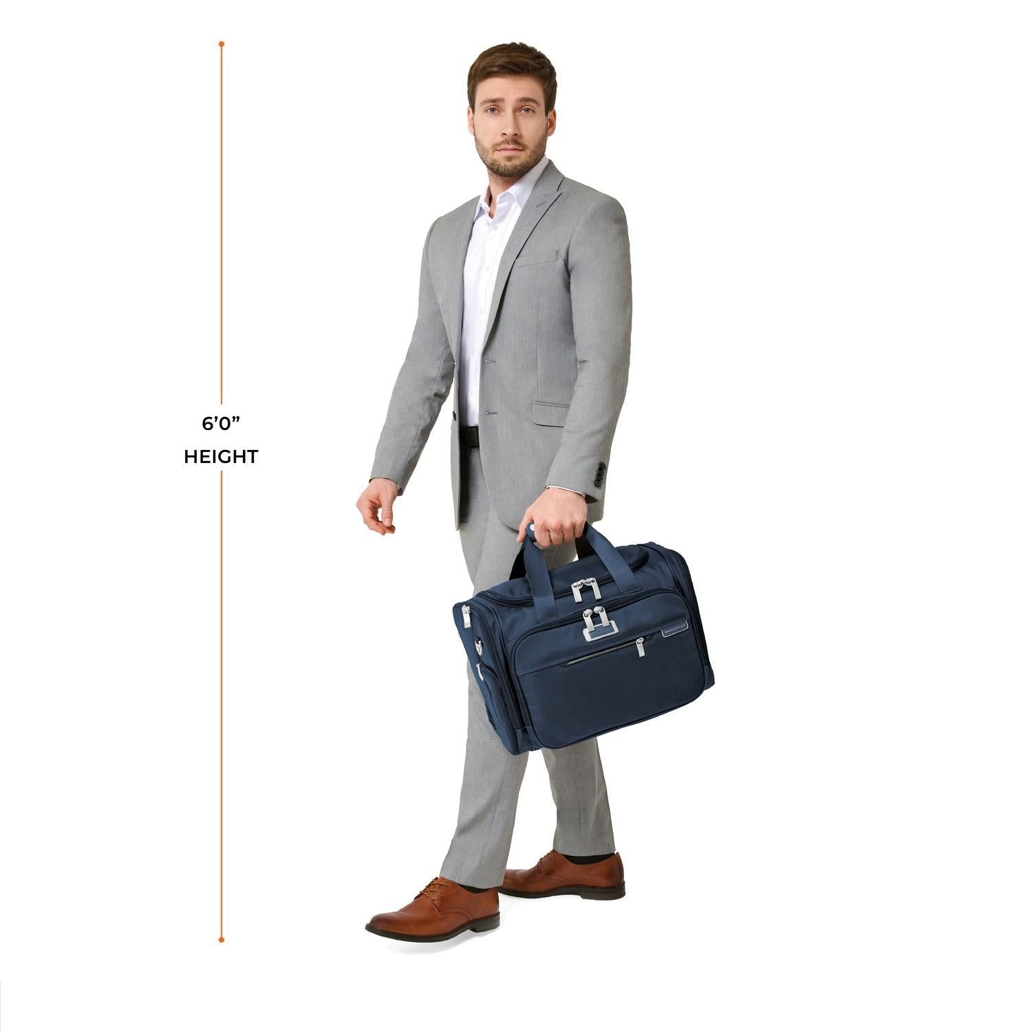 Briggs & Riley Baseline Limited Edition Underseat Duffle - Steel