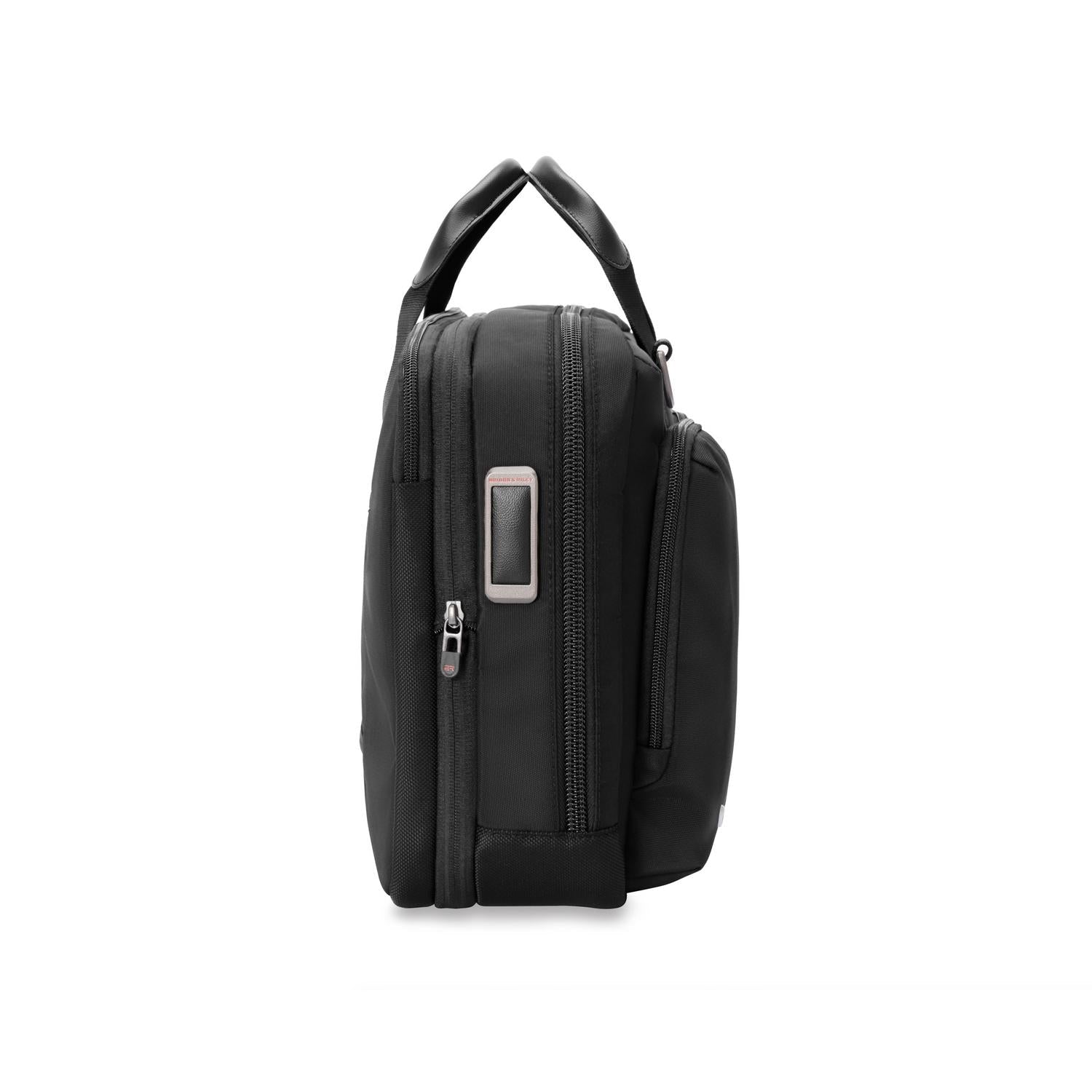 Briggs & Riley HTA Medium Expandable Briefcase - Black
