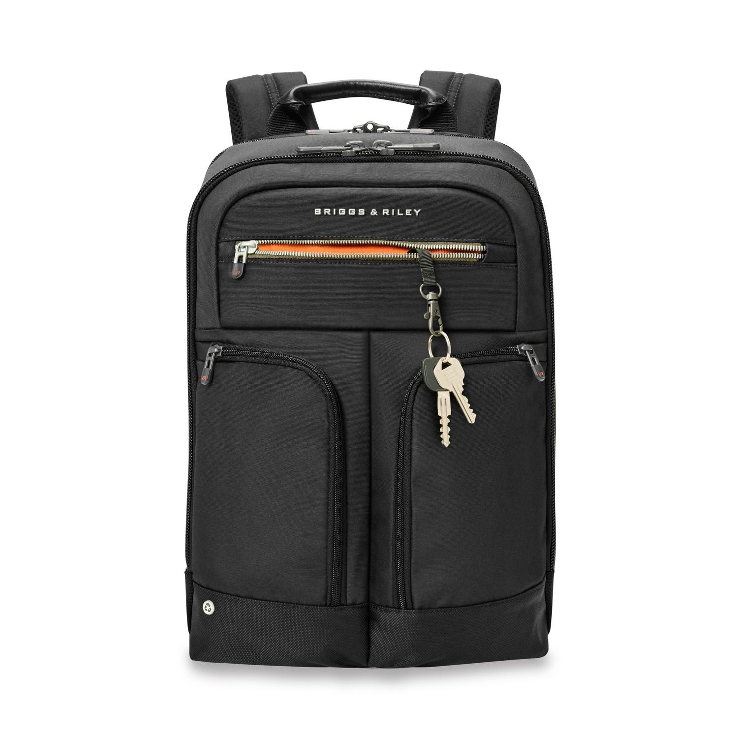 Briggs & Riley HTA Slim Expandable Backpack - Black