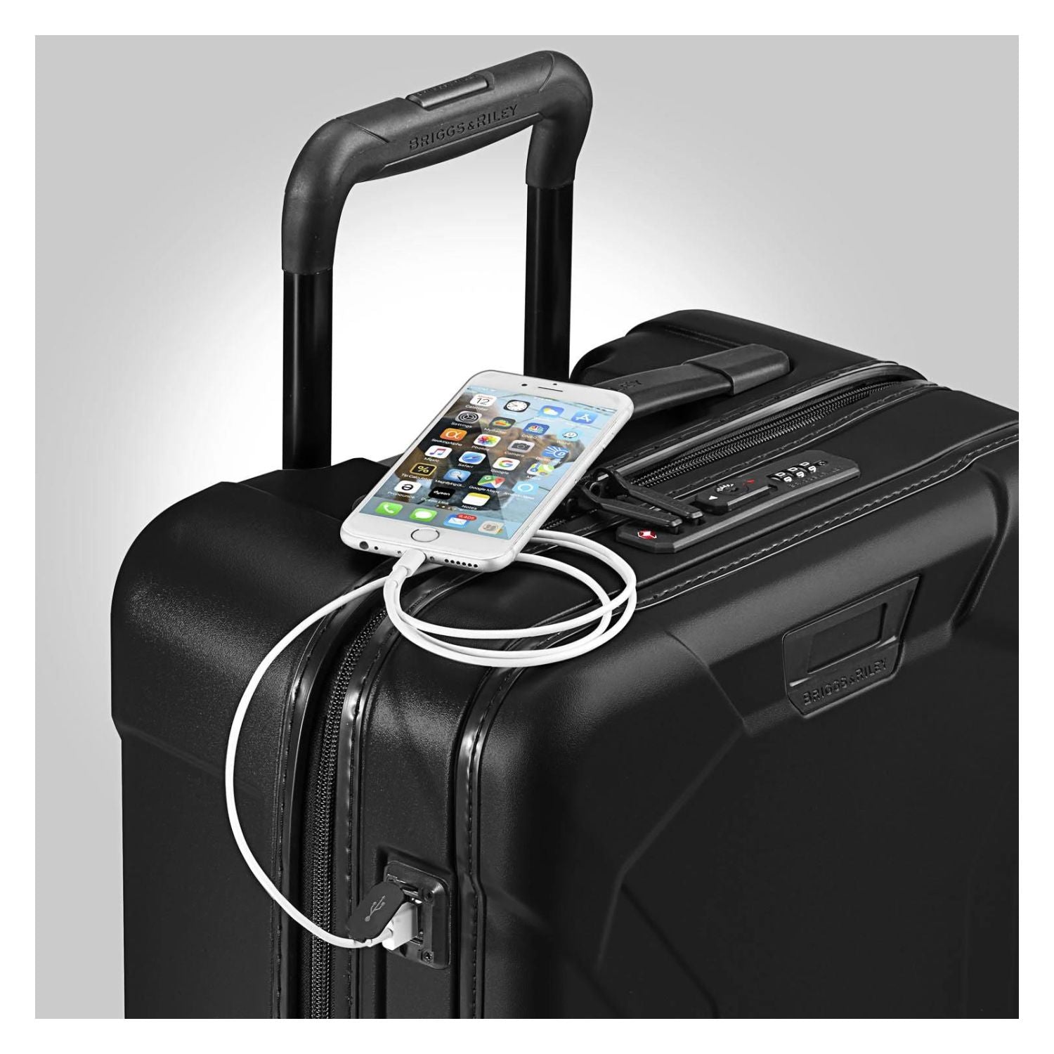 Briggs & Riley Torq 2.0 Domestic Carry-On Luggage Spinner (Stealth)