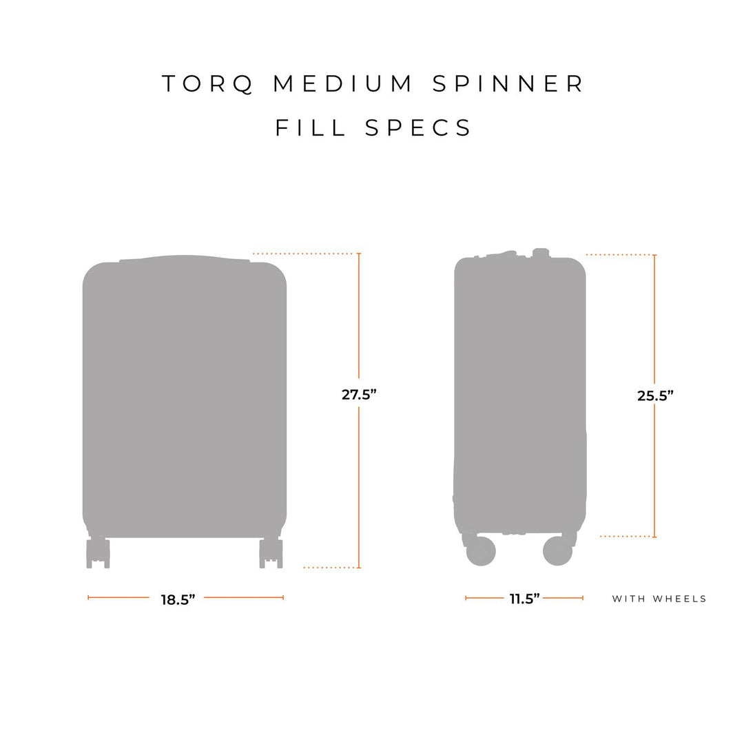 Briggs & Riley Torq 2.0 Medium Luggage Spinner (Stealth)