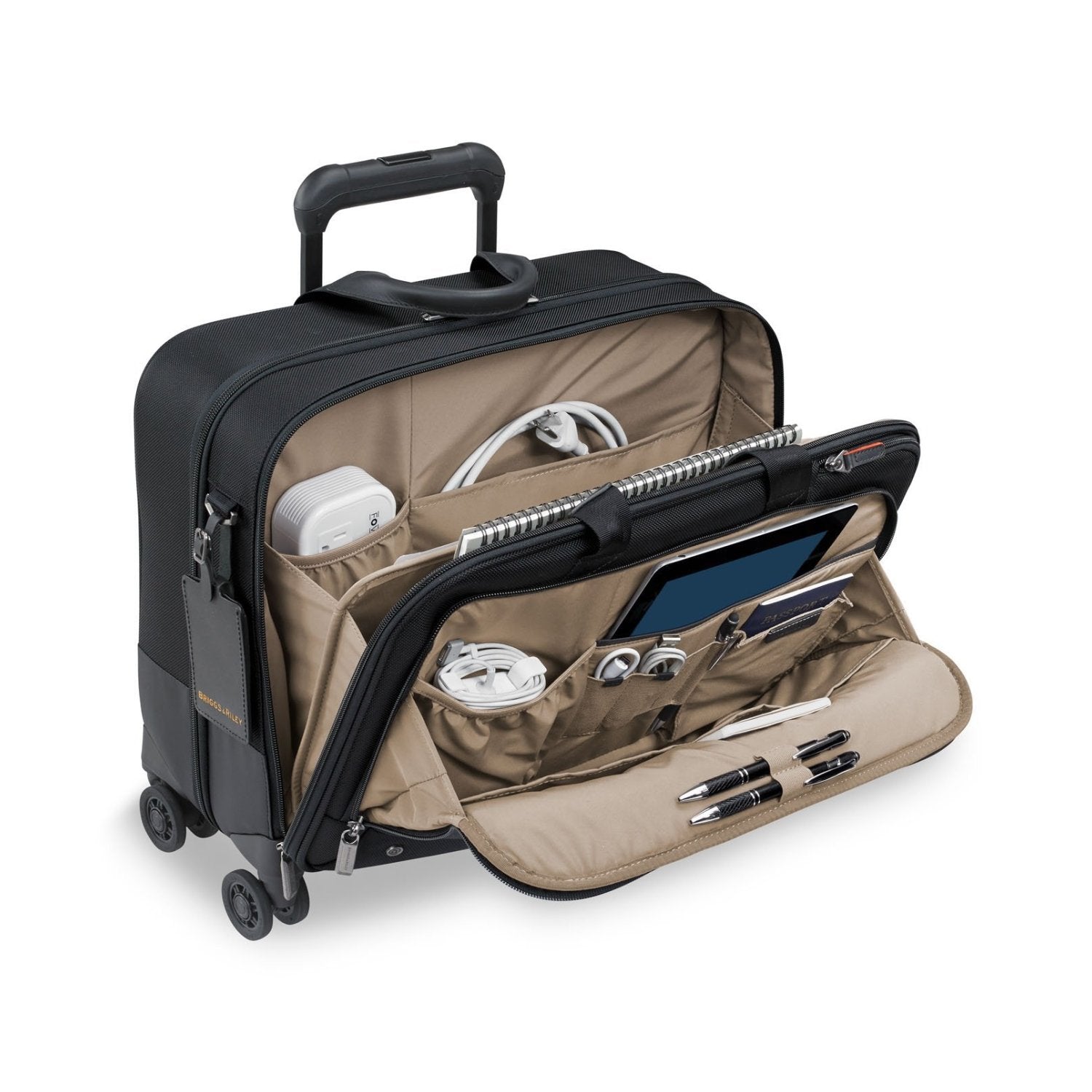 Briggs & Riley @Work Large Spinner Brief (Black)