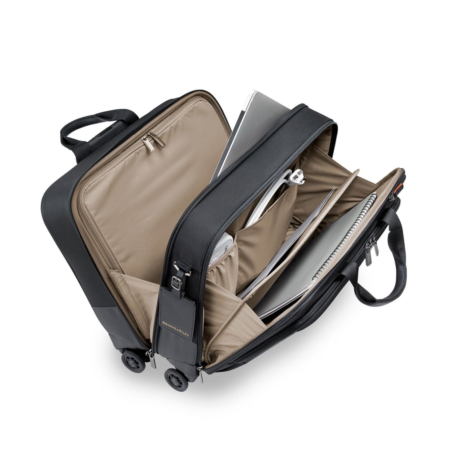 Briggs & Riley @Work Large Spinner Brief (Black)
