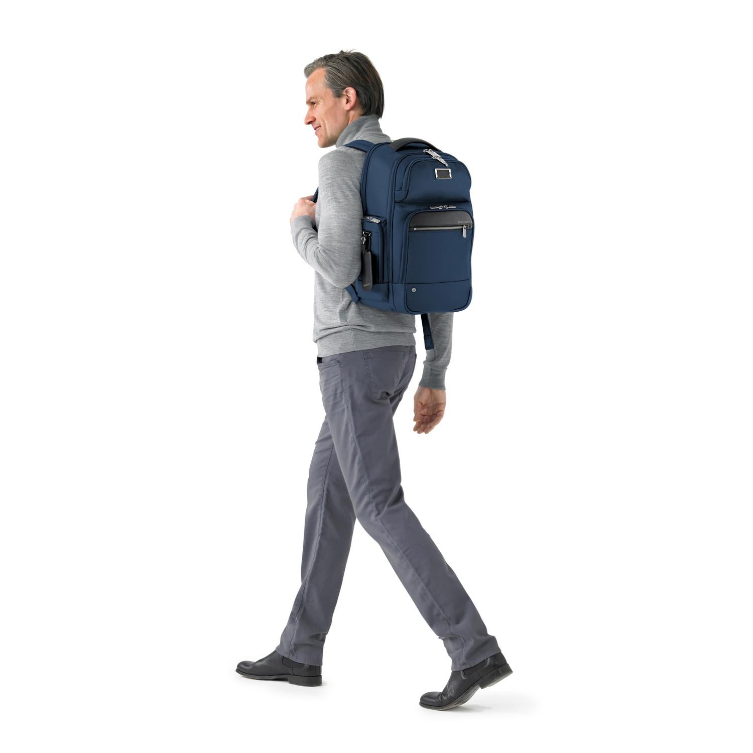 Briggs & Riley @Work Medium Cargo Backpack - Navy