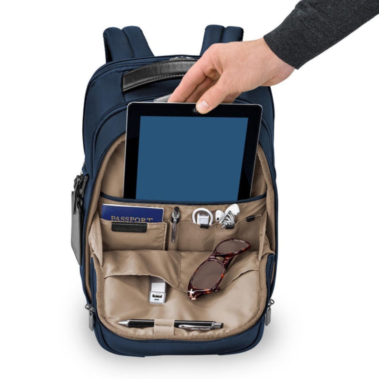 Briggs & Riley @work Medium Backpack (Navy)