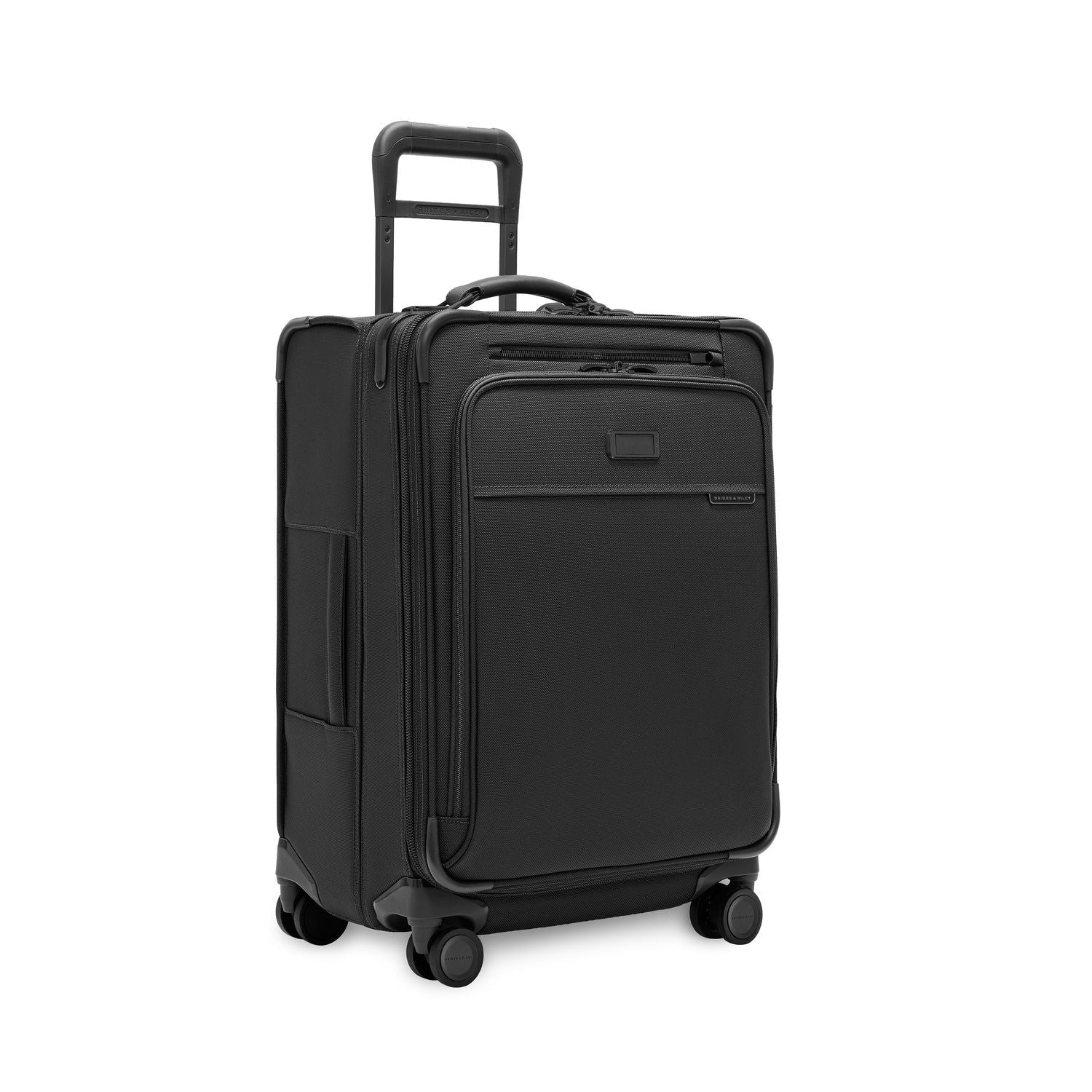Briggs & Riley Baseline Compact Checked Expandable Spinner - Black