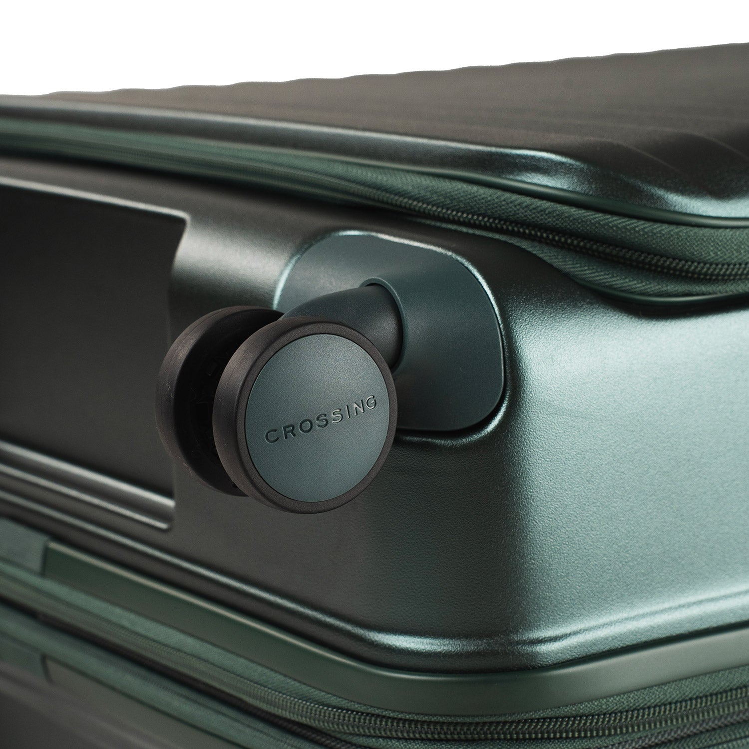 CROSSING INVI 20" Carry On Expandable Luggage With Front & Middle Access - Squash