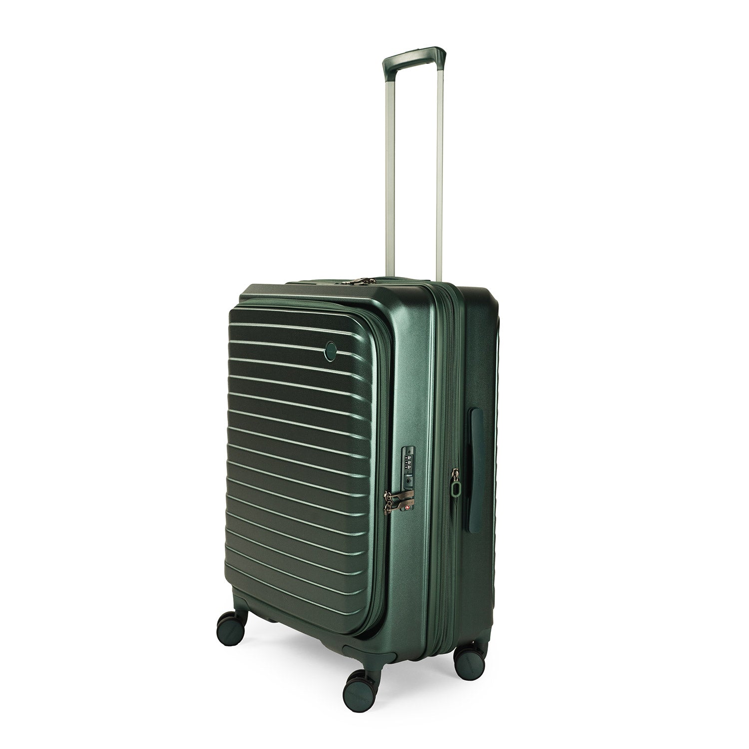 CROSSING INVI 25" Medium Expandable Luggage With Front & Middle Access - Squash