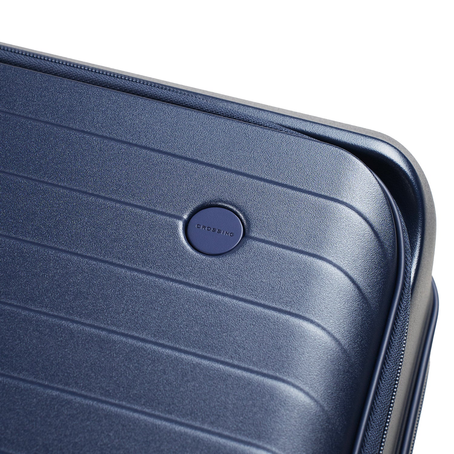 CROSSING INVI 30" Large Expandable Luggage With Front & Middle Access - Navy