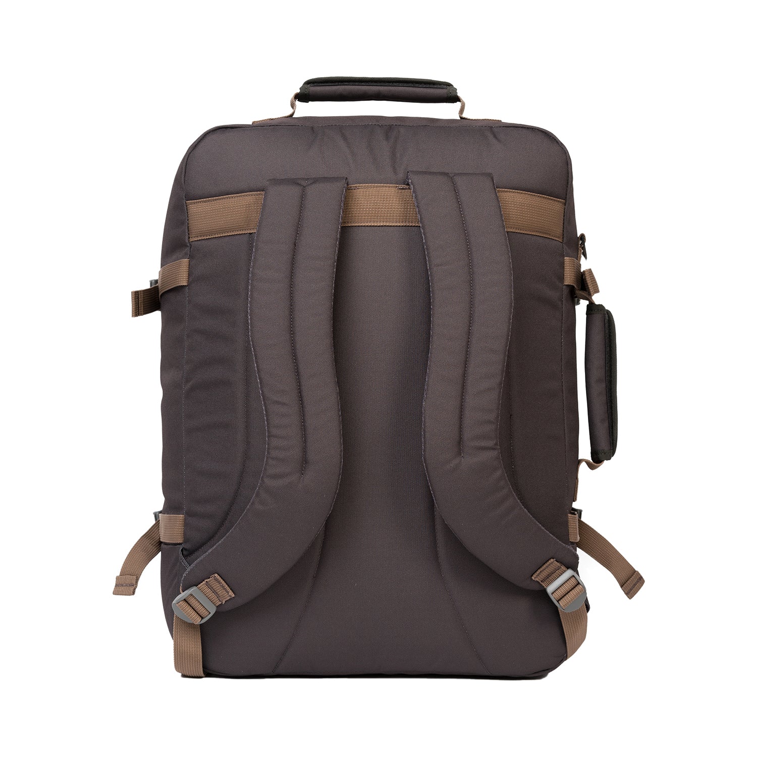 Cabinzero Classic Ultra Light Cabin Bag With Luggage Trackers 44L (Black Sand)