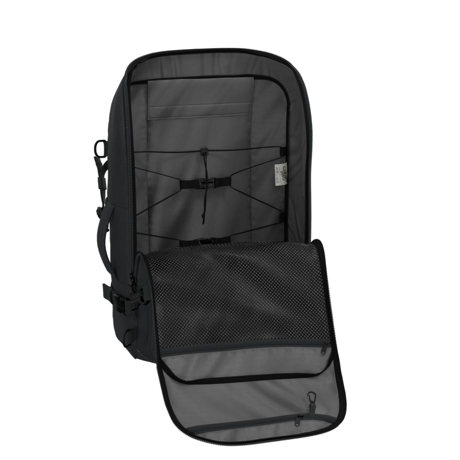 Cabinzero Adventure Pro Cabin Backpack 42L (Absolute Black)