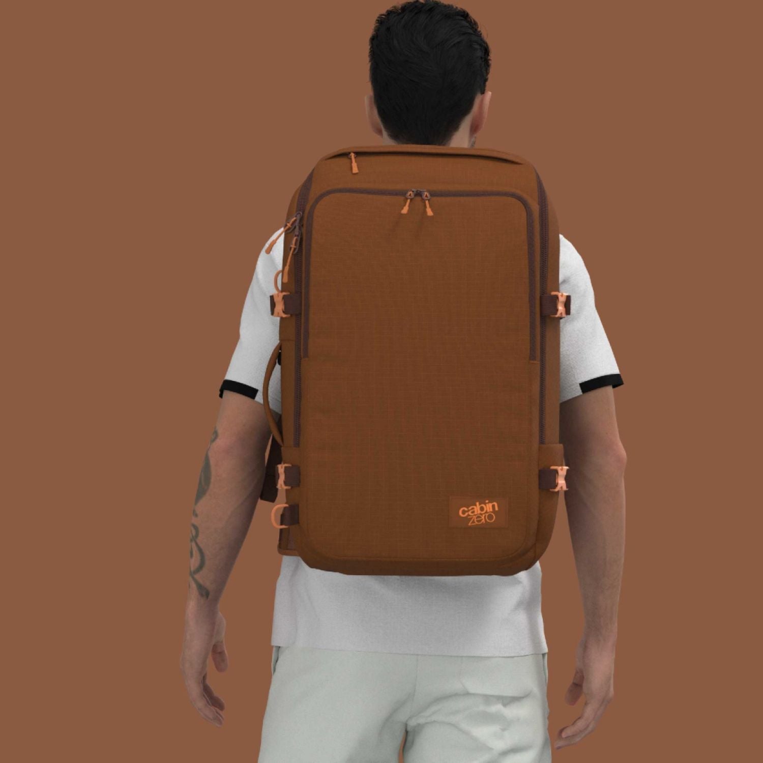 Cabinzero Adventure Pro Cabin Backpack 42L (Saigon Coffee)