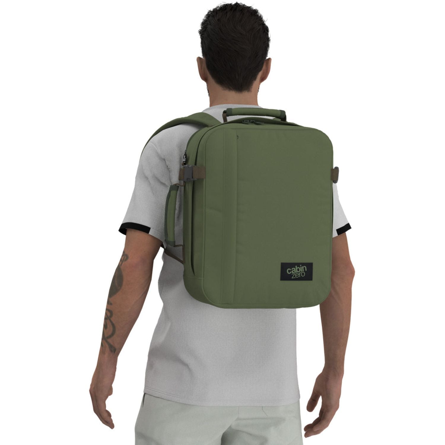 Cabinzero Classic 28L Backpack Laptop (Georgian Khaki)