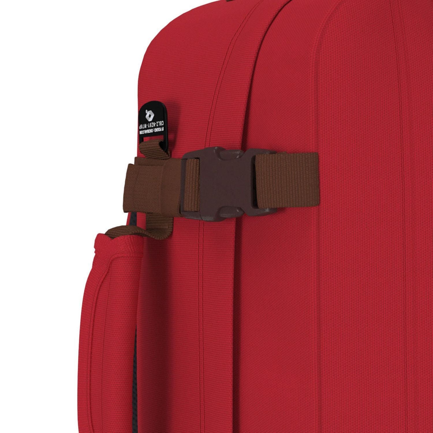Cabinzero Classic Ultra Light Cabin Bag With Luggage Trackers 28L (London Red)
