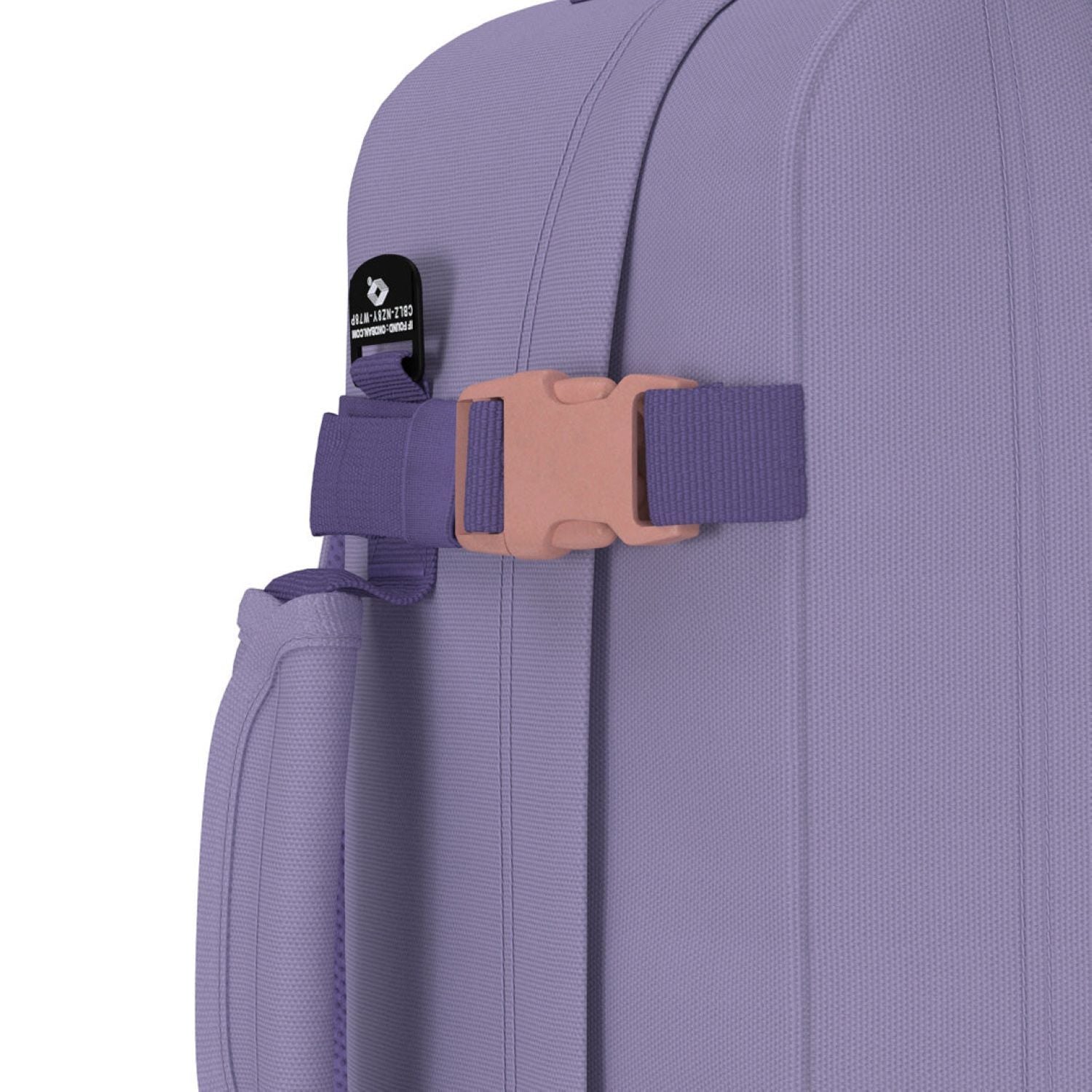Cabinzero Classic Ultra Light Cabin Bag With Luggage Trackers 28L (Smokey Violet)