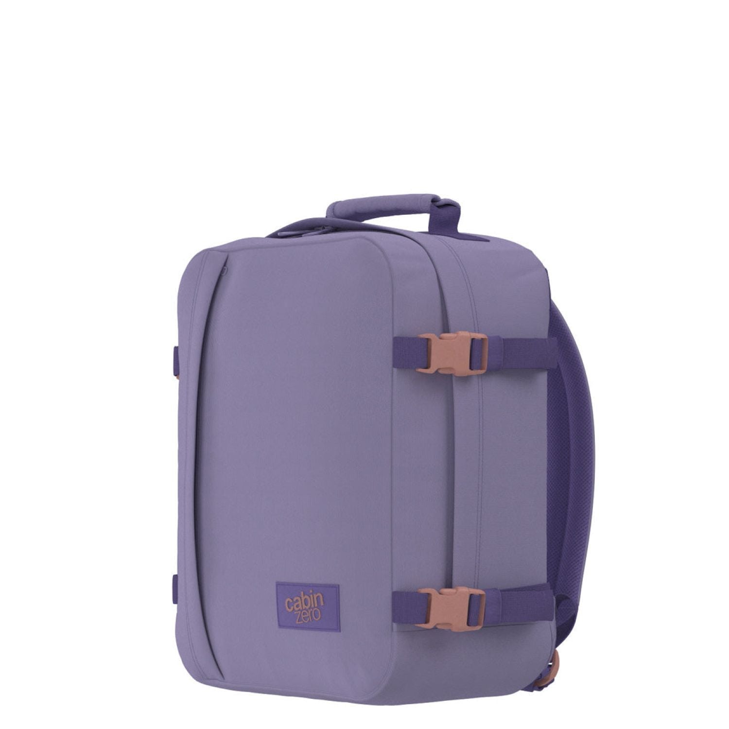 Cabinzero Classic Ultra Light Cabin Bag With Luggage Trackers 28L (Smokey Violet)