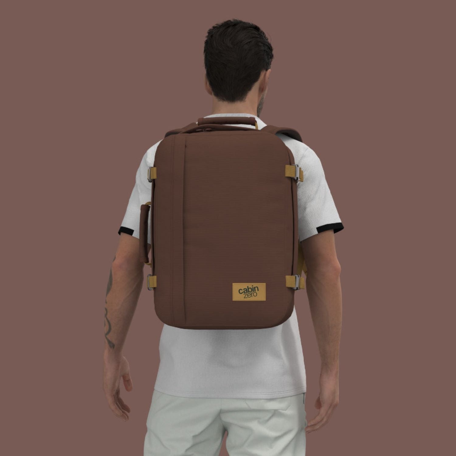 Cabinzero Classic Backpack 36L (Belgian Chocolate)