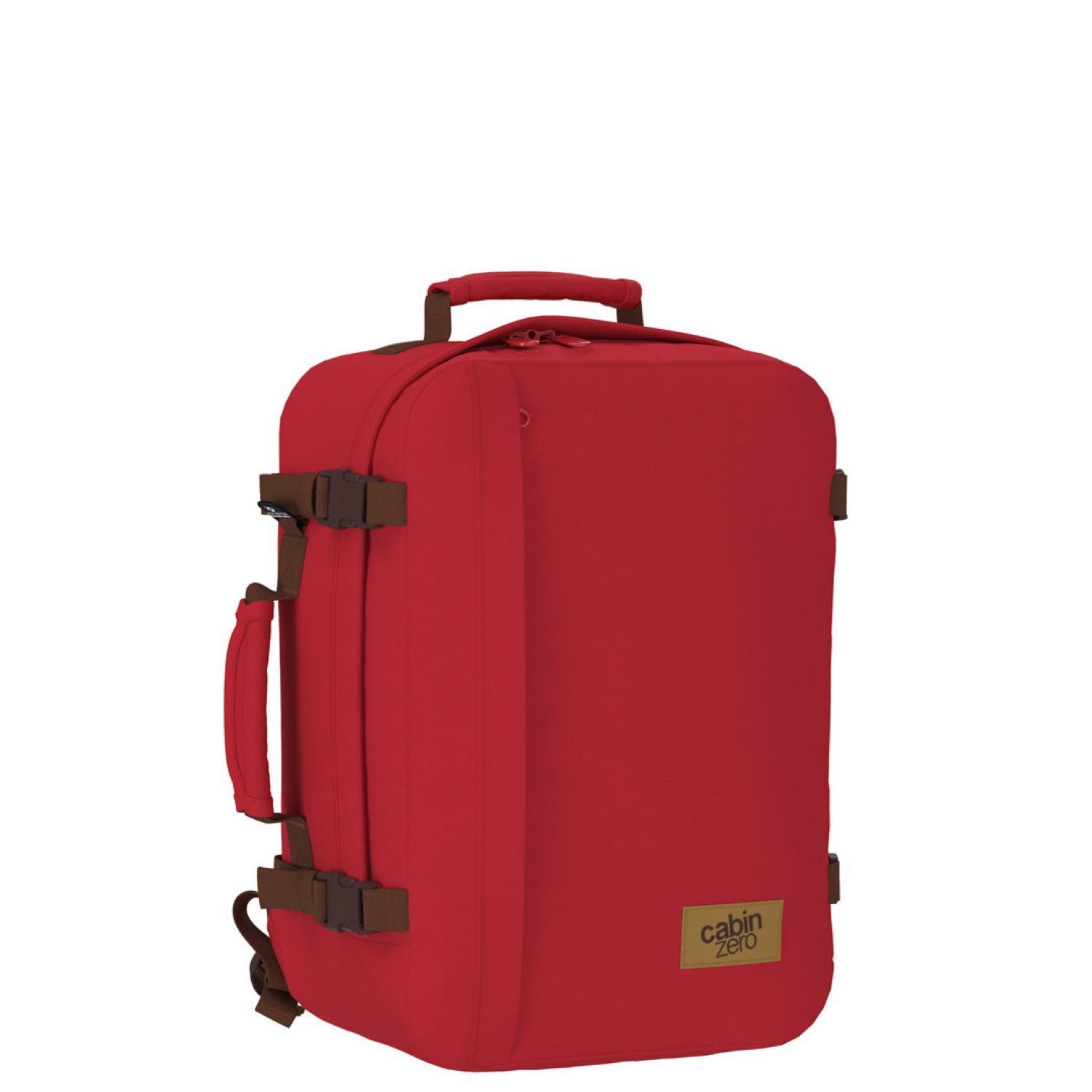 Cabinzero Classic Ultra Light Cabin Bag With Luggage Trackers 36L (London Red)