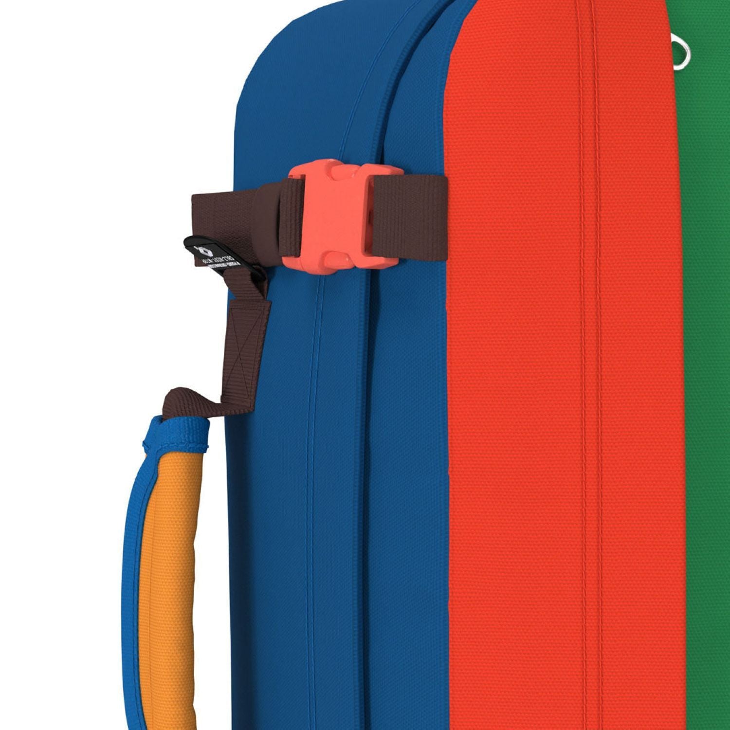 Cabinzero Classic Ultra Light Cabin Bag With Luggage Trackers 36L (Tropical Blocks)