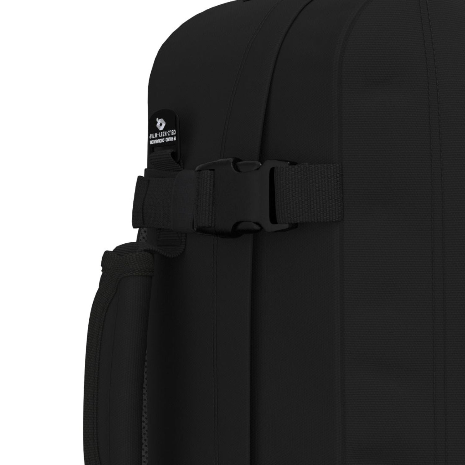 Cabinzero Classic Ultra Light Cabin Bag With Luggage Trackers 28L (Absolute Black)