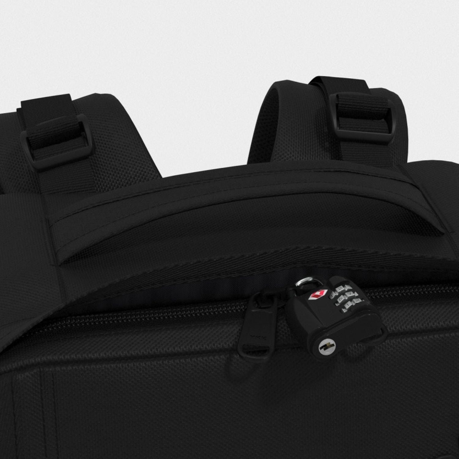 Cabinzero Military Cabin Bag With Luggage Trackers 36L (Absolute Black)