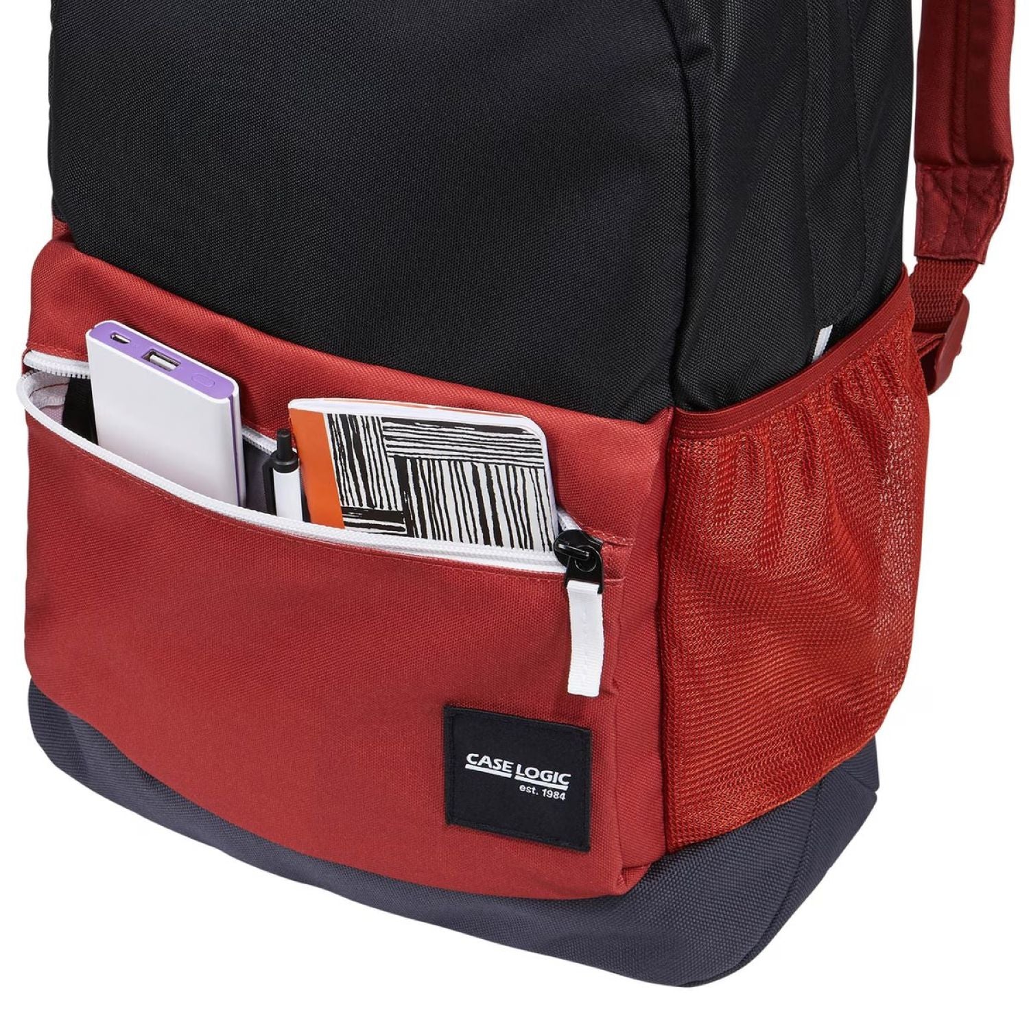 Case Logic Campus Commence Backpack 24L - Black/Brick