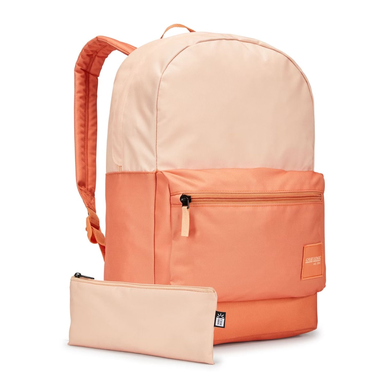 Case Logic Campus Commence Recycled Backpack 24L - Apricot/Coral