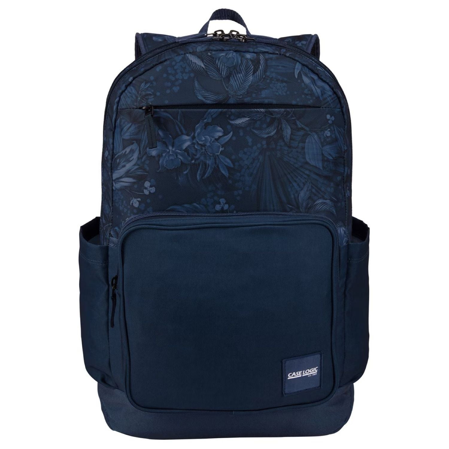 Case Logic Campus Query Backpack 29L - Dress Blue Floral/Dress Blue