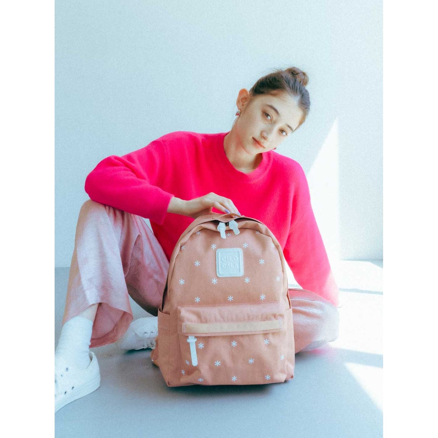 Cilocala Keyboard Backpack Middle (Guava)