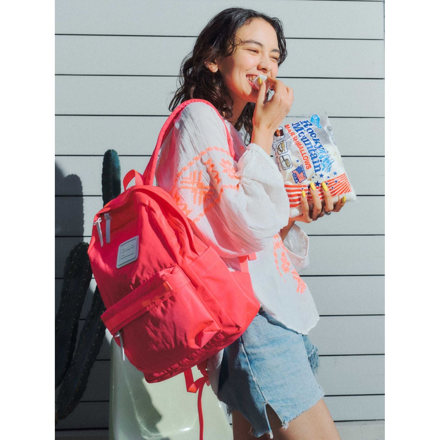 Cilocala Regular Backpack Middle (Pinky)