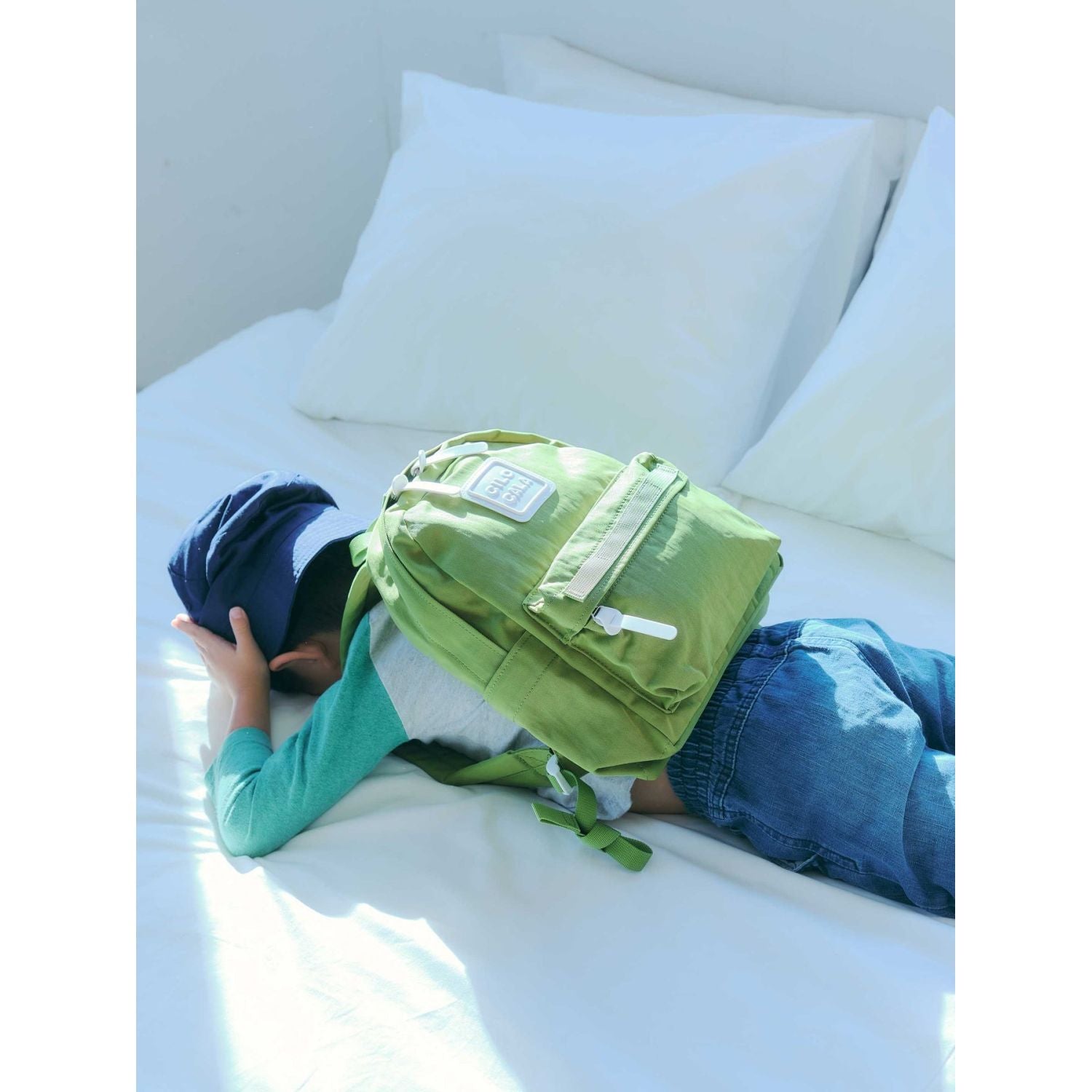 Cilocala Regular Backpack Small (I-Green)