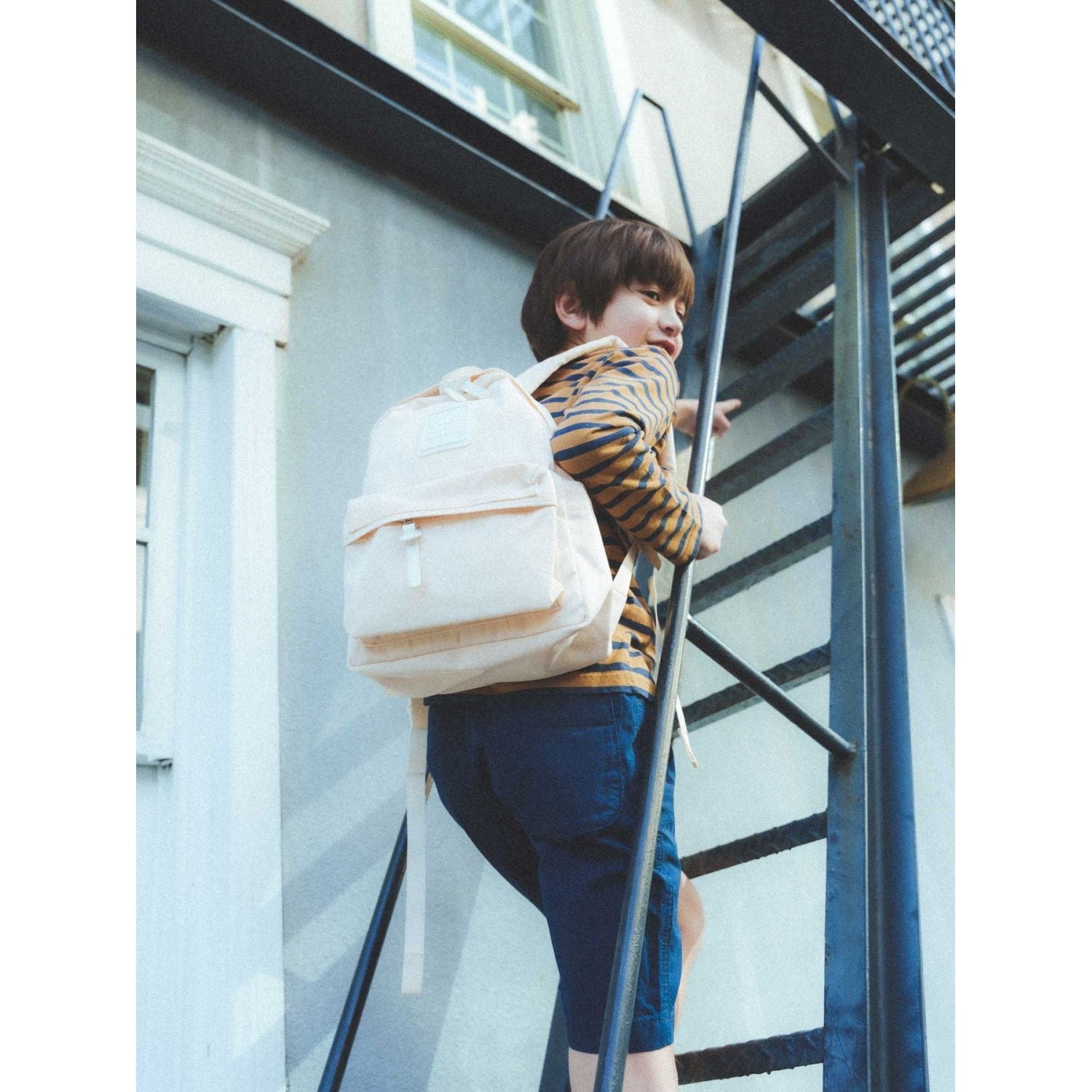 Cilocala Regular Backpack Small (Milky)