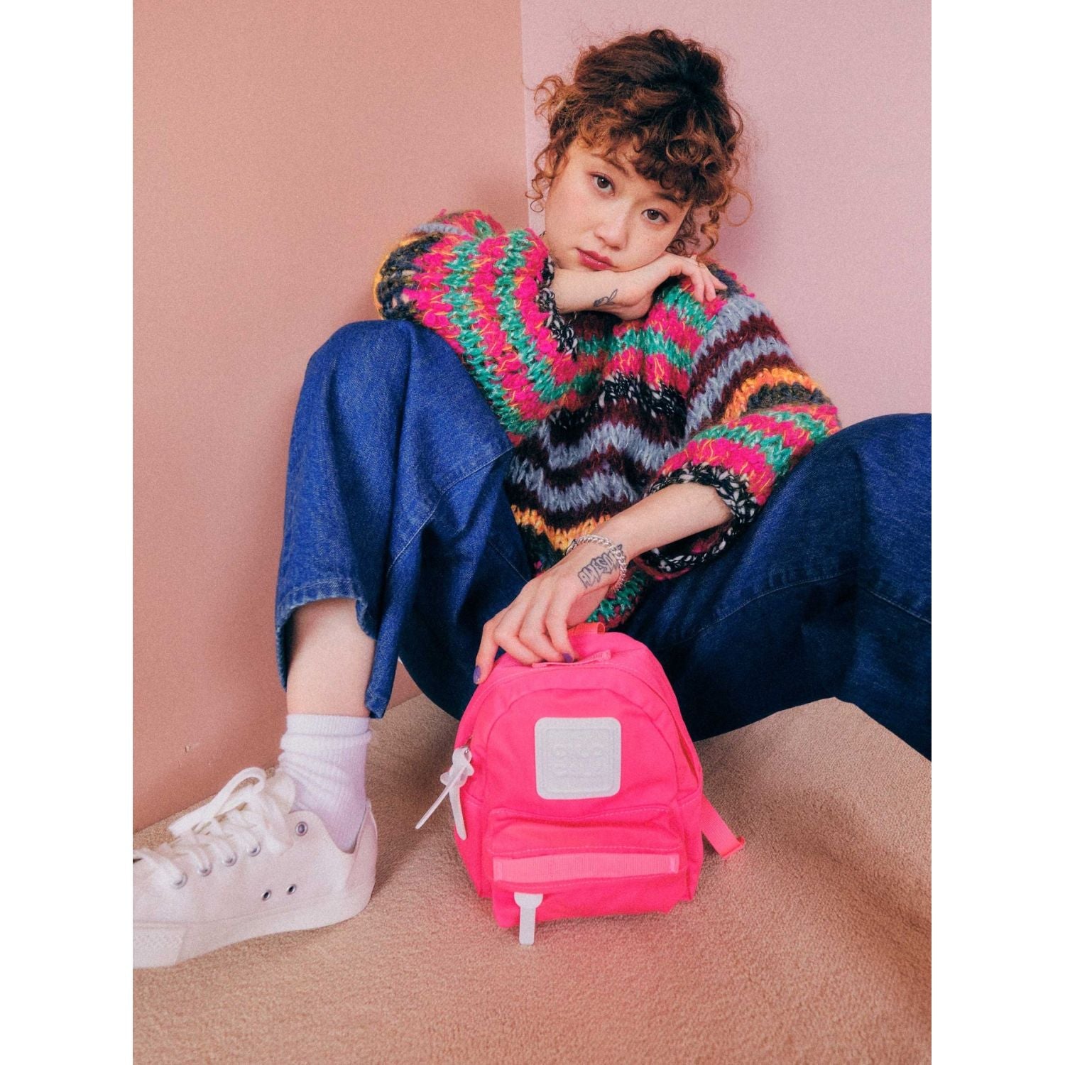 Cilocala Regular Backpack X-Small (Pinky)