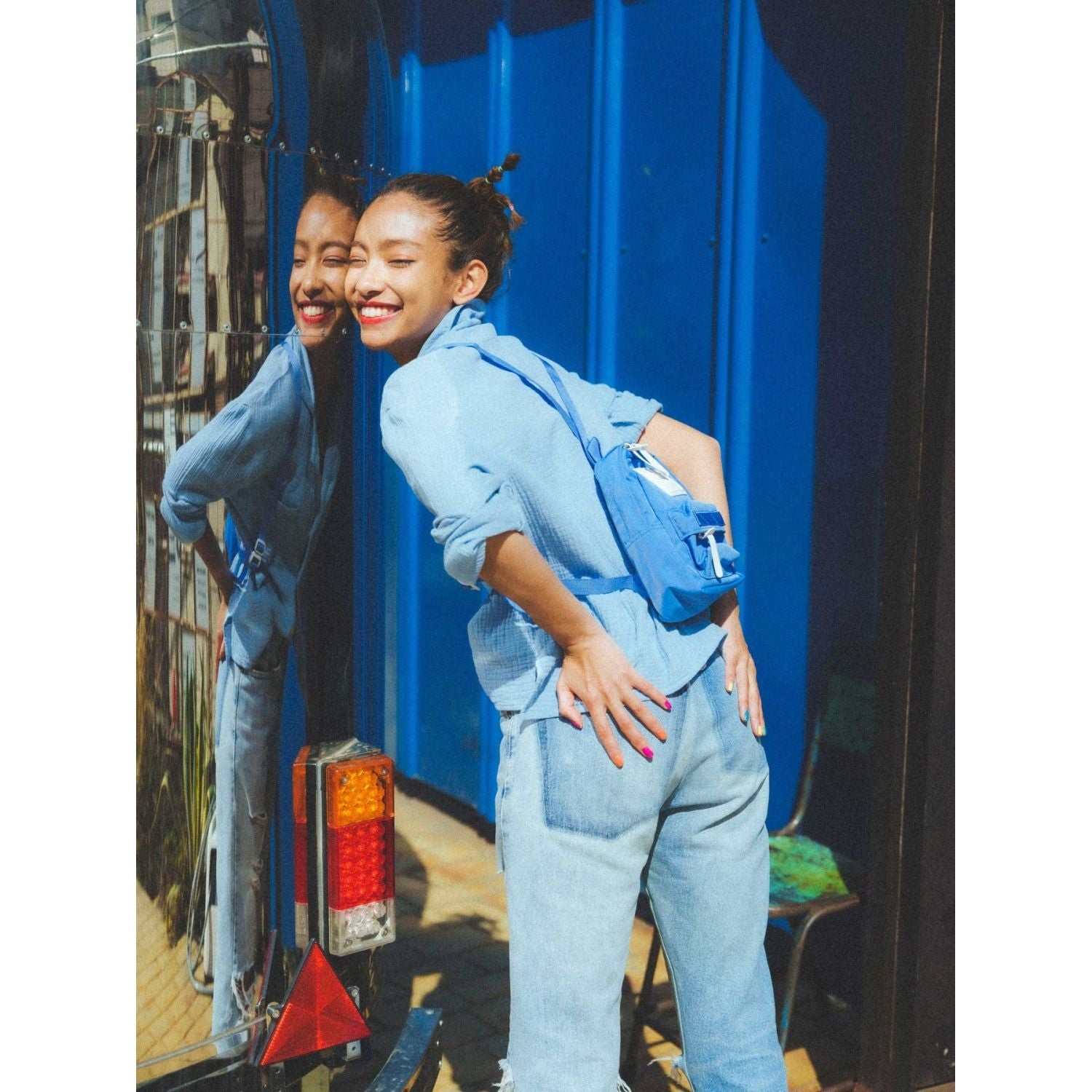 Cilocala Regular Backpack X-Small (Sky)