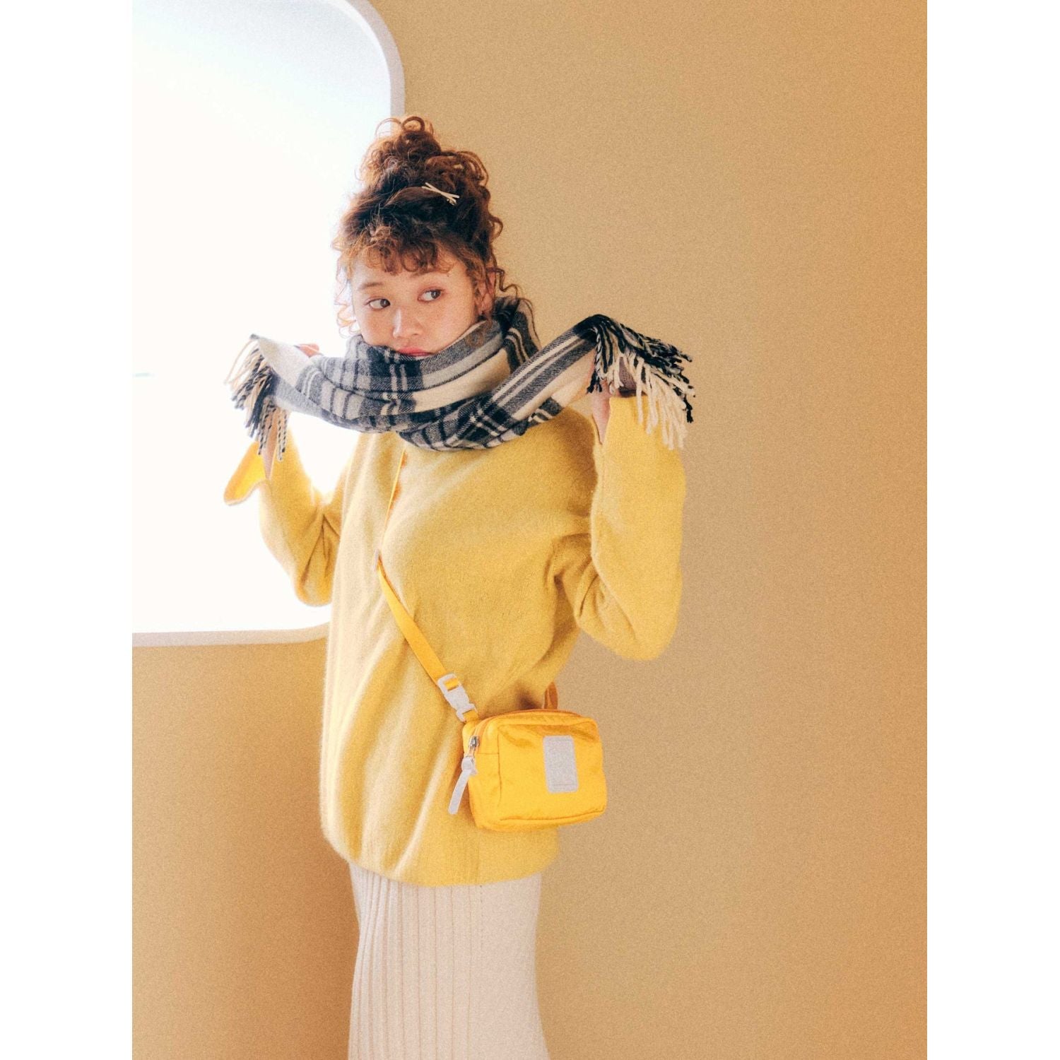 Cilocala Regular Shoulder Pouch Yoko (Banana)