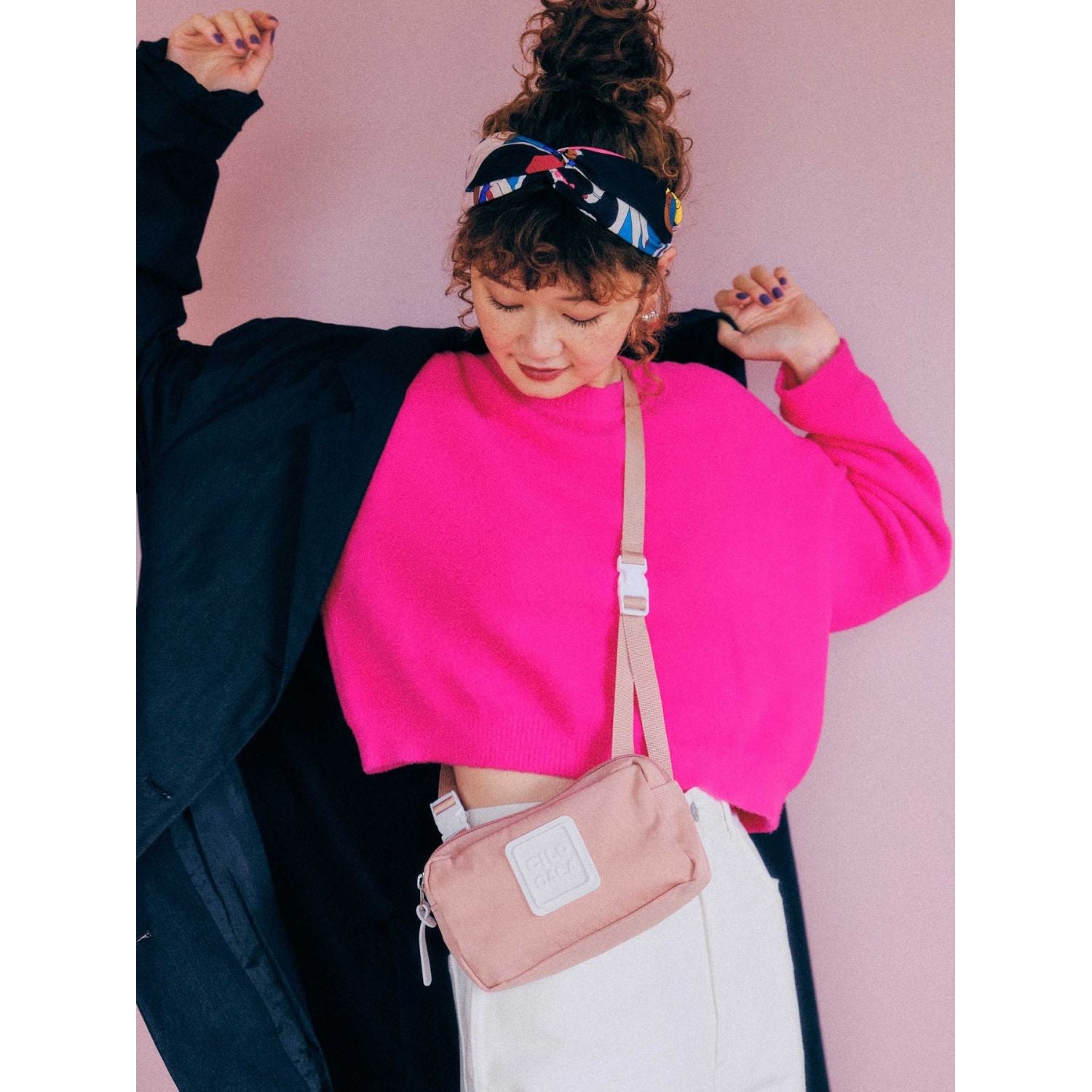 Cilocala Regular Shoulder Pouch Yoko (Guava)