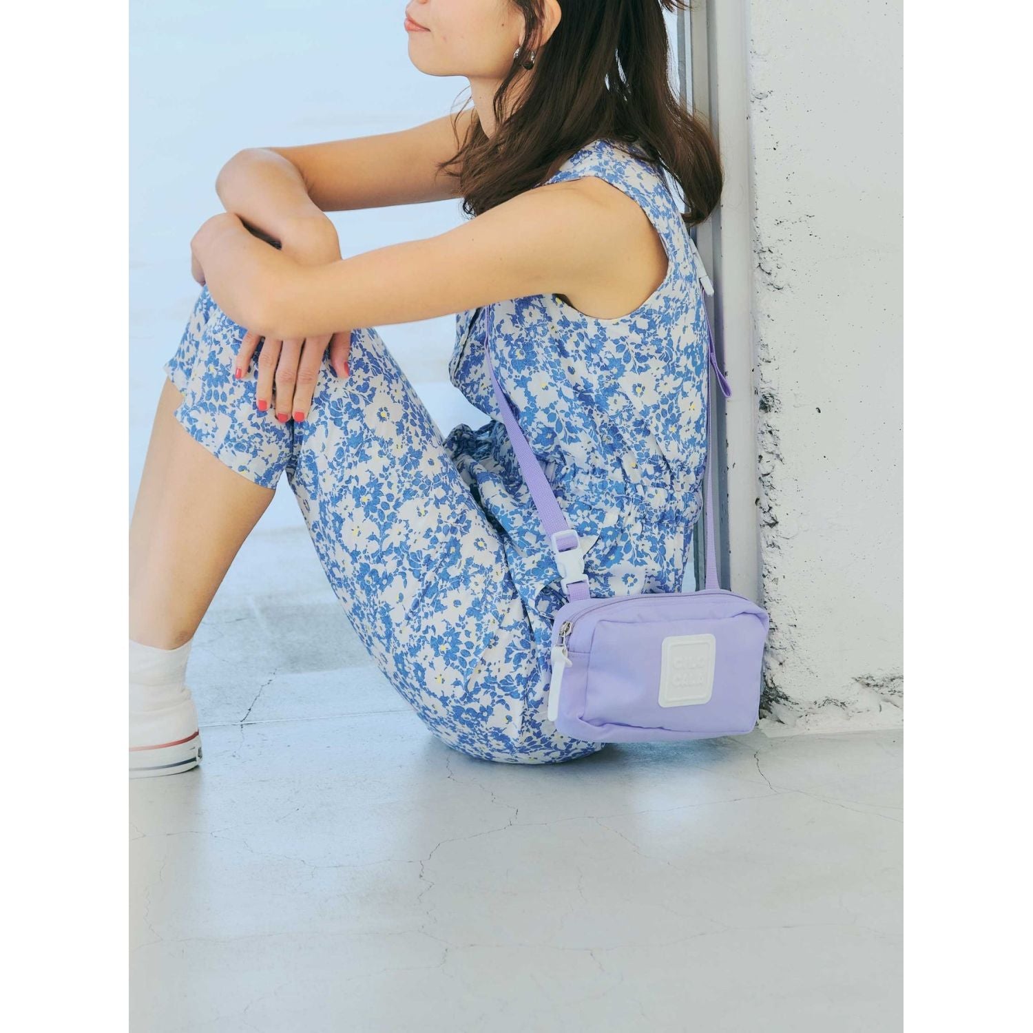 Cilocala Regular Shoulder Pouch Yoko (Lavender)