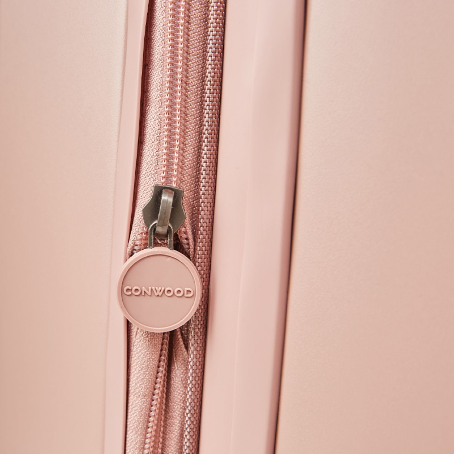 Conwood Spacelite Polycarbonate Expandable 20" Carry On Luggage - Light Pink