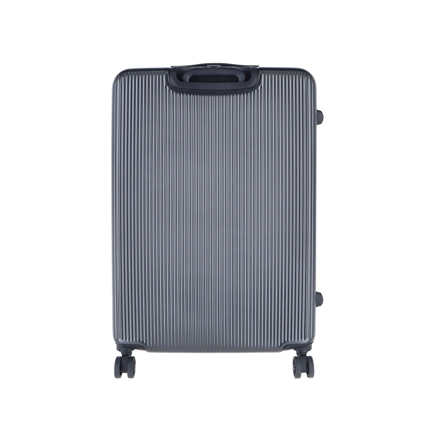 Crossing Wanderer Polycarbonate Expandable 20" Carry On Luggage Spinner - Gun Metal