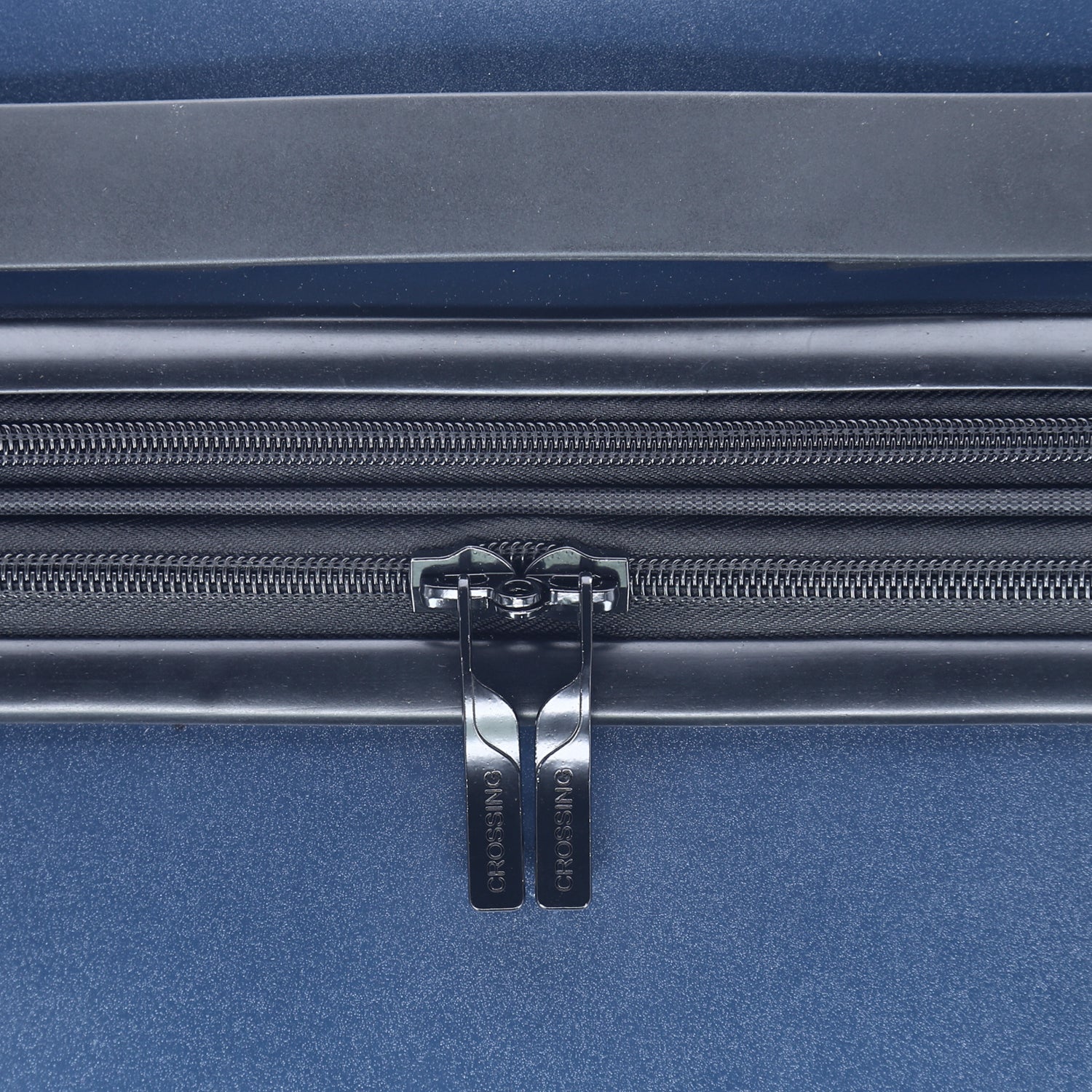 Crossing Wanderer Polycarbonate Expandable 28" Large Luggage Spinner - Blue