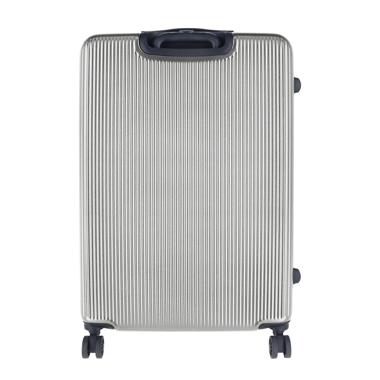 Crossing Wanderer Polycarbonate Expandable 28" Large Luggage Spinner - Silver