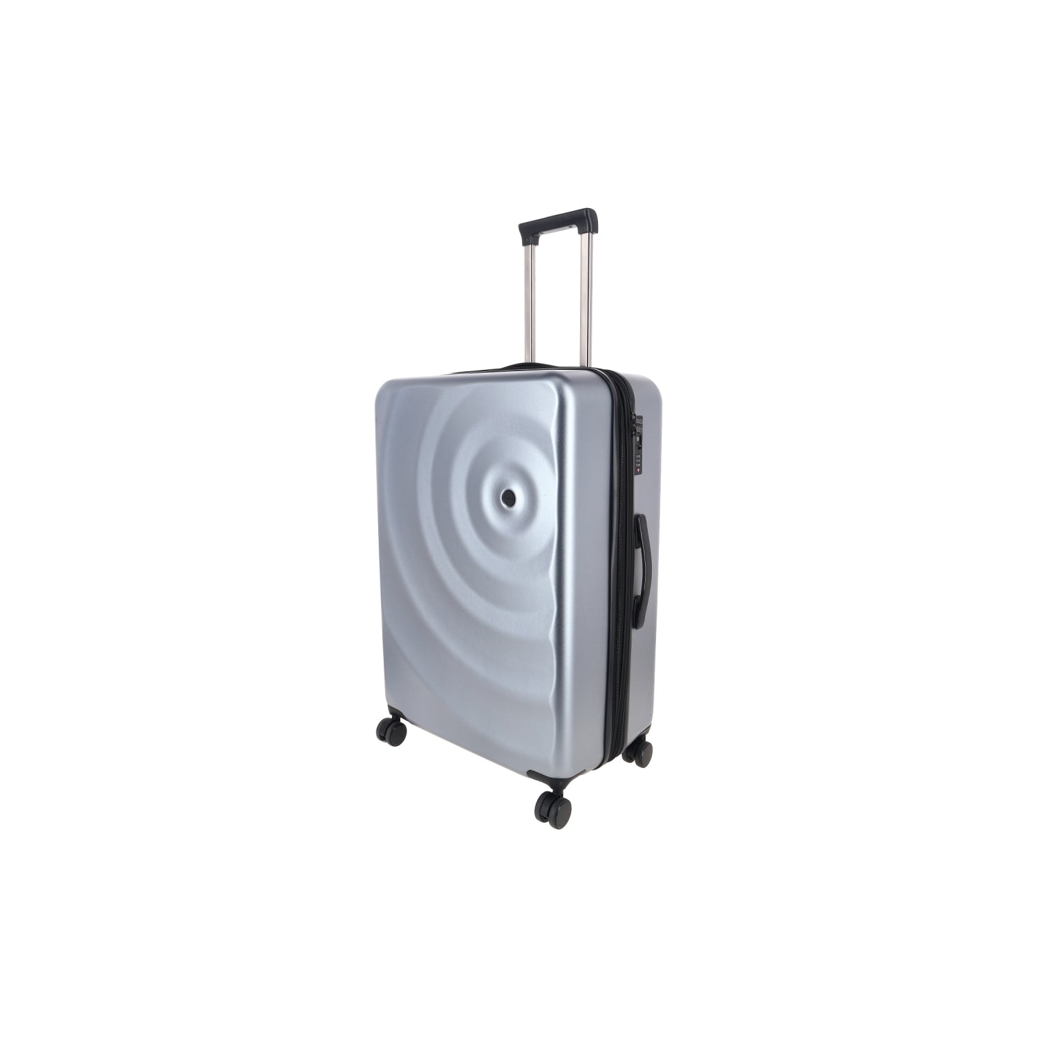 Crossing Miles Polycarbonate Expandable 20" Carry On Luggage Spinner - Gunmetal
